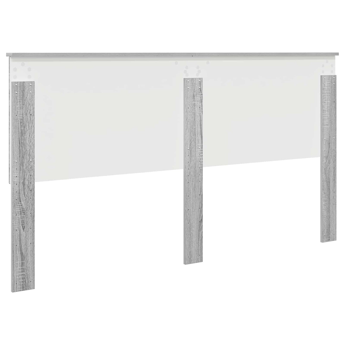 Hoofdbord met hoofdeinde Grijs Sonoma 180 cm Bewerkt hout is nu te koop bij PeponiXL, paradijselijk wonen!