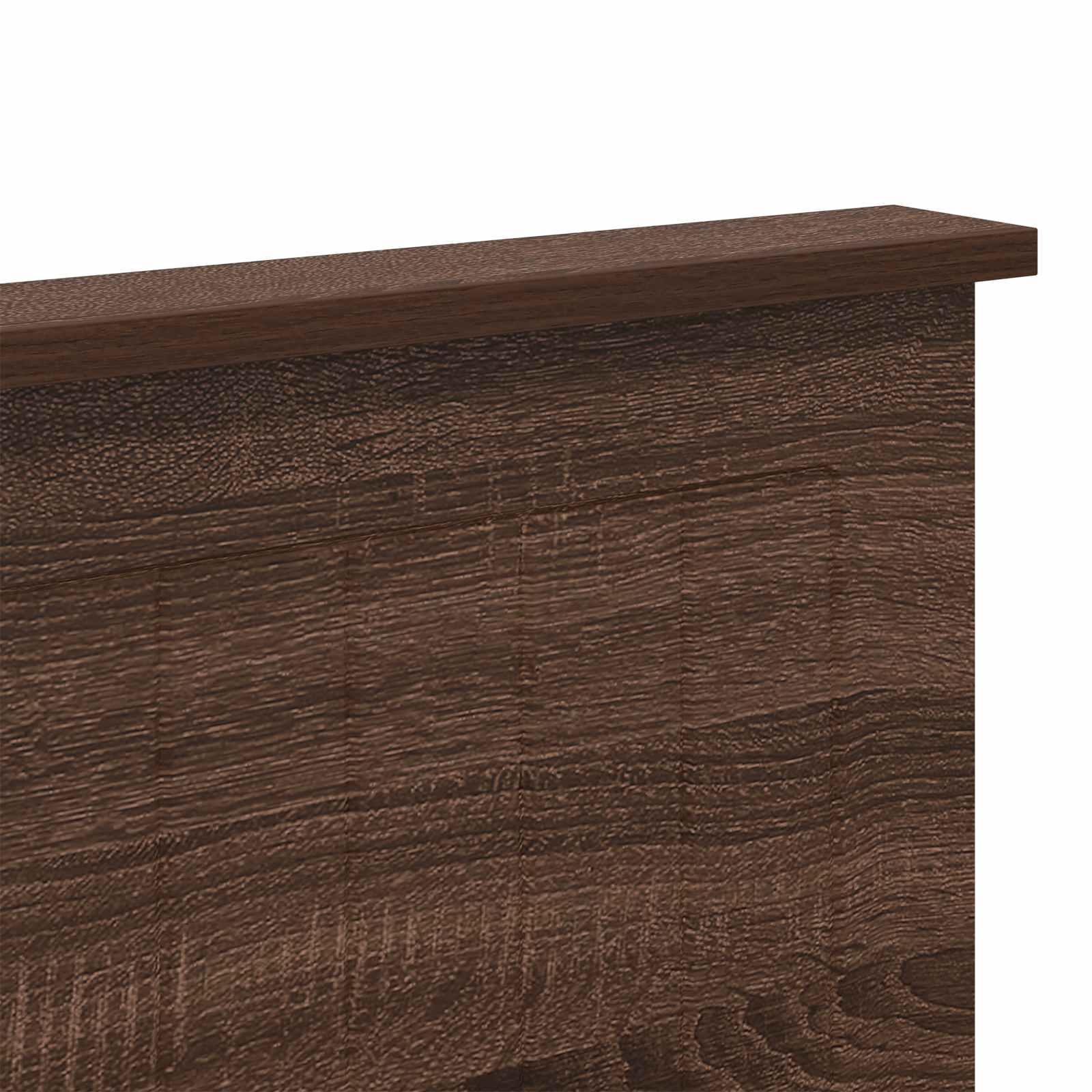 Hoofdbord met hoofdeinde Bruin Eiken 180 cm Bewerkt hout is nu te koop bij PeponiXL, paradijselijk wonen!