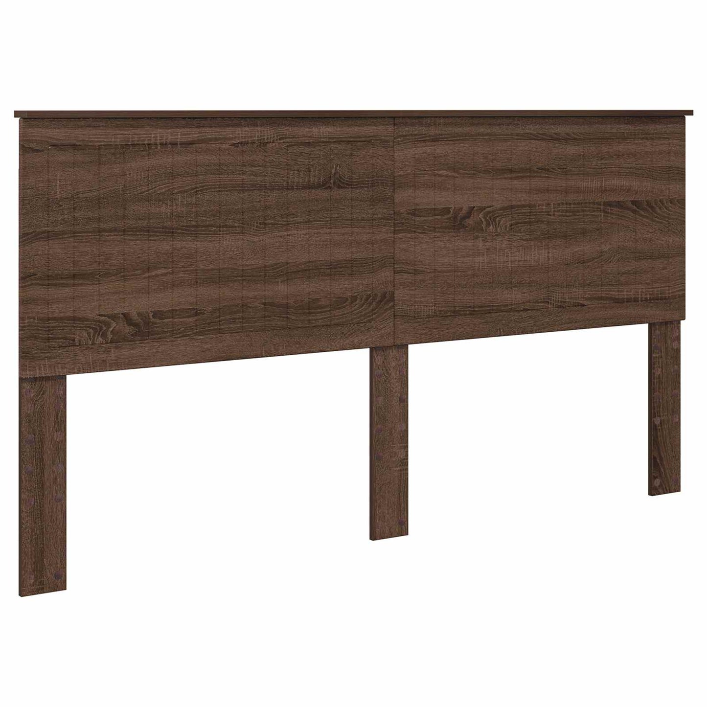 Hoofdbord met hoofdeinde Bruin Eiken 180 cm Bewerkt hout is nu te koop bij PeponiXL, paradijselijk wonen!
