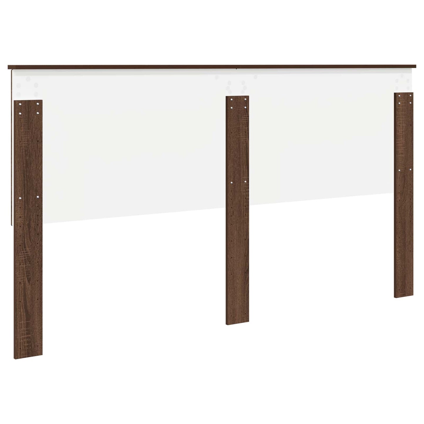 Hoofdbord met hoofdeinde Bruin Eiken 180 cm Bewerkt hout is nu te koop bij PeponiXL, paradijselijk wonen!