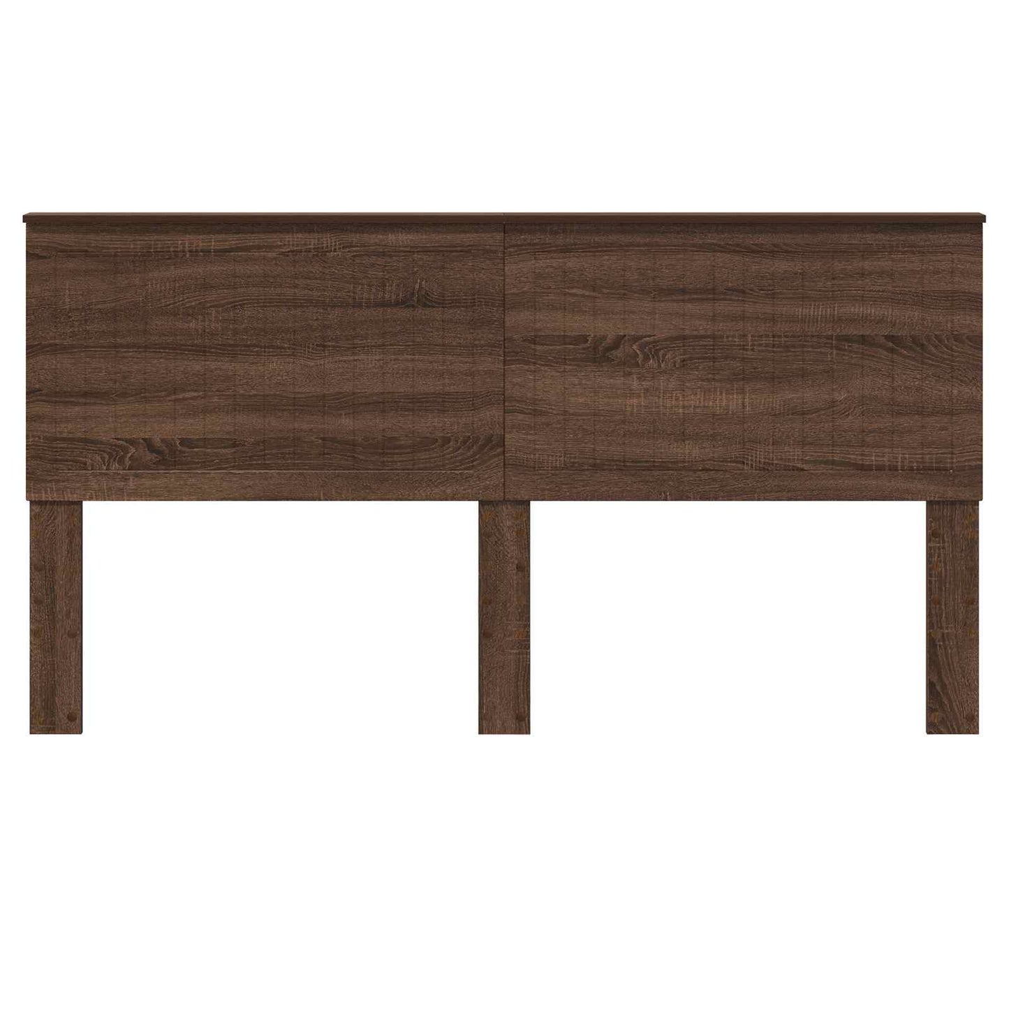 Hoofdbord met hoofdeinde Bruin Eiken 180 cm Bewerkt hout is nu te koop bij PeponiXL, paradijselijk wonen!