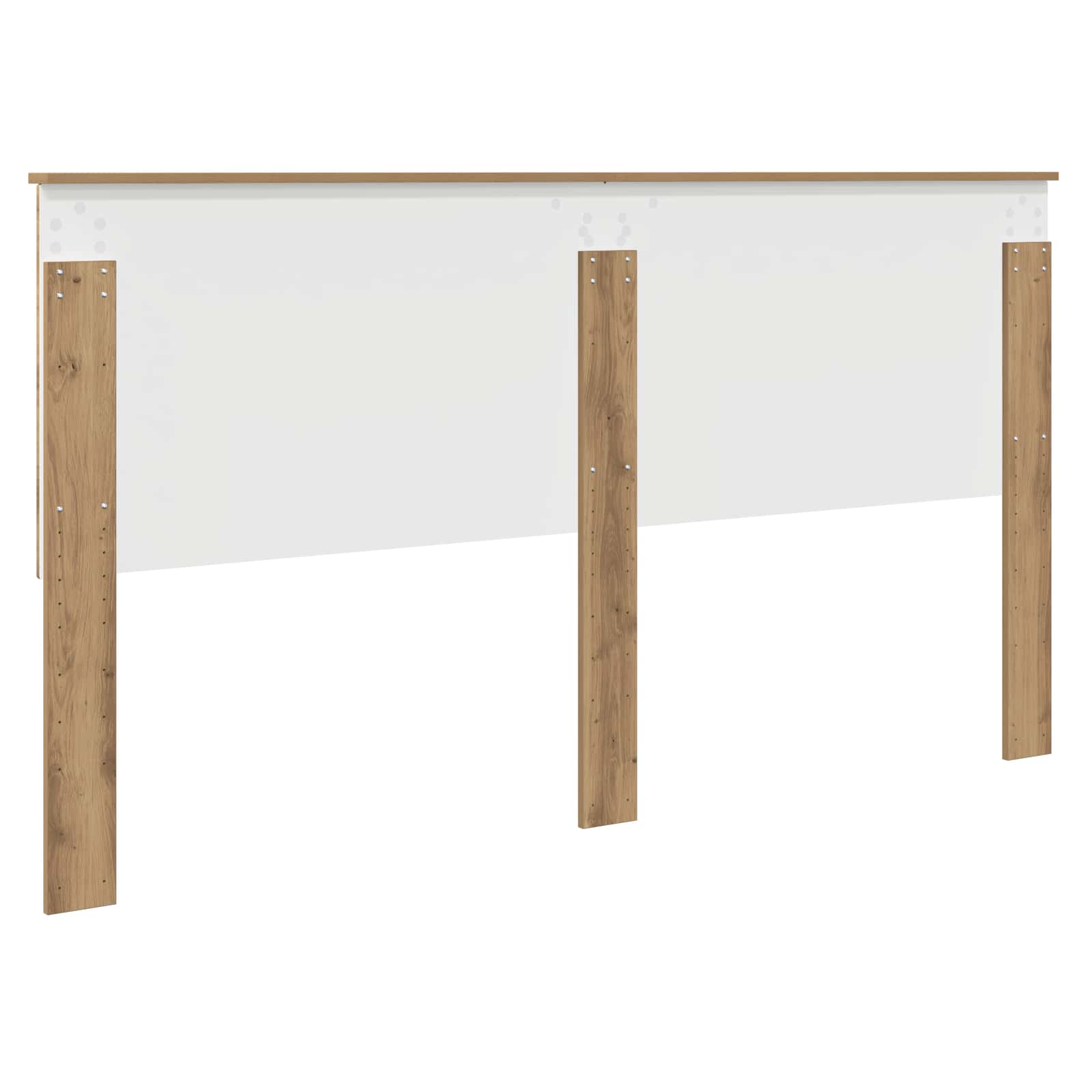 Hoofdbord met hoofdeinde Artisan Eiken 180 cm Bewerkt hout is nu te koop bij PeponiXL, paradijselijk wonen!