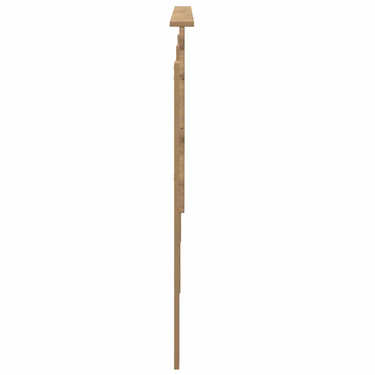Hoofdbord met hoofdeinde Artisan Eiken 180 cm Bewerkt hout is nu te koop bij PeponiXL, paradijselijk wonen!