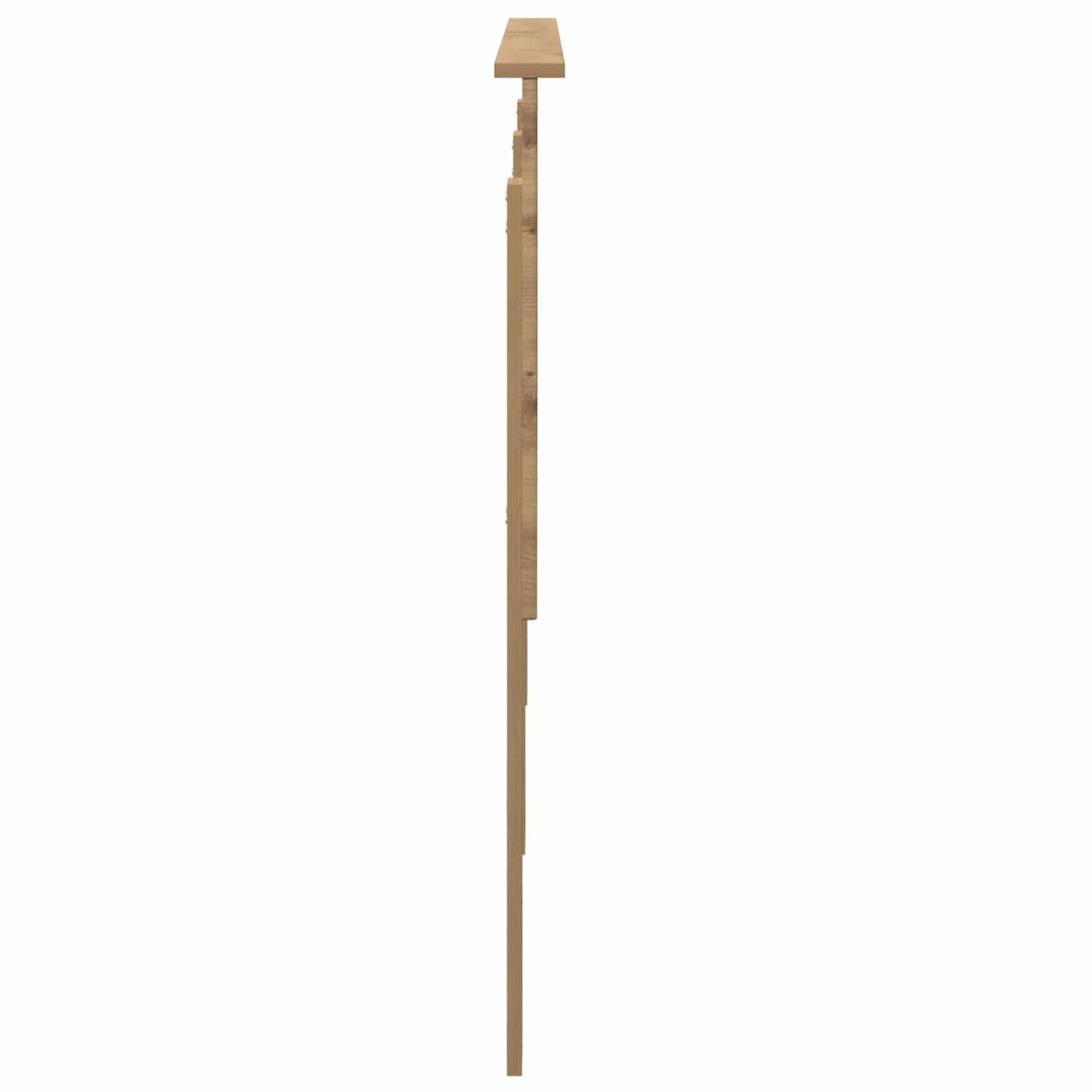 Hoofdbord met hoofdeinde Artisan Eiken 180 cm Bewerkt hout is nu te koop bij PeponiXL, paradijselijk wonen!