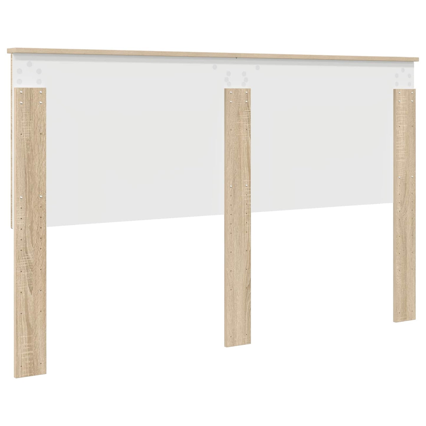 Hoofdbord met hoofdeinde Sonoma Eiken 160 cm Bewerkt hout is nu te koop bij PeponiXL, paradijselijk wonen!