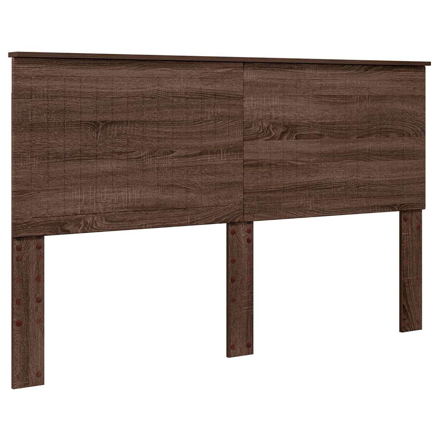 Hoofdbord met hoofdeinde Bruin Eiken 160 cm Bewerkt hout is nu te koop bij PeponiXL, paradijselijk wonen!