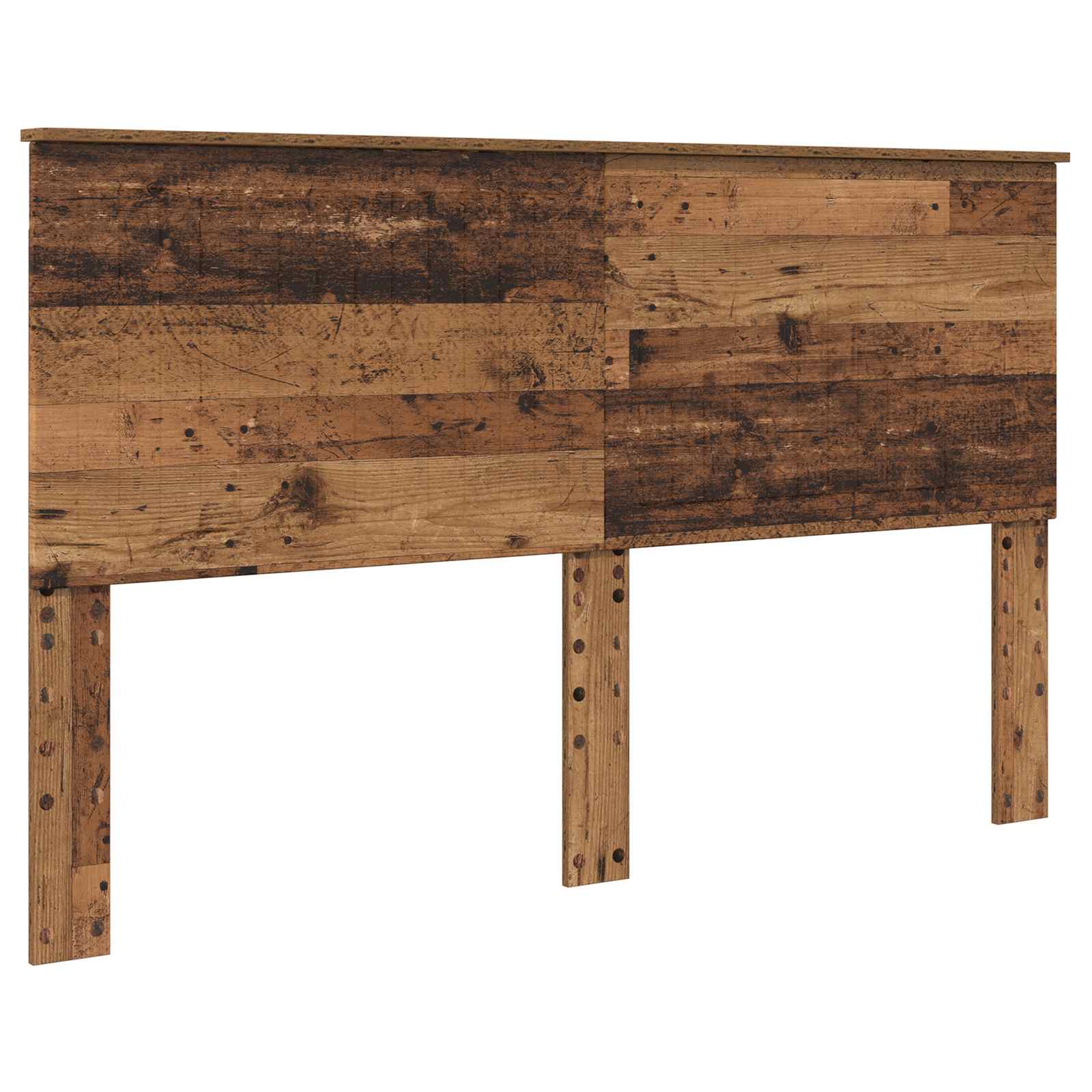 Hoofdbord met hoofdeinde Oud Hout 160 cm Bewerkt hout is nu te koop bij PeponiXL, paradijselijk wonen!