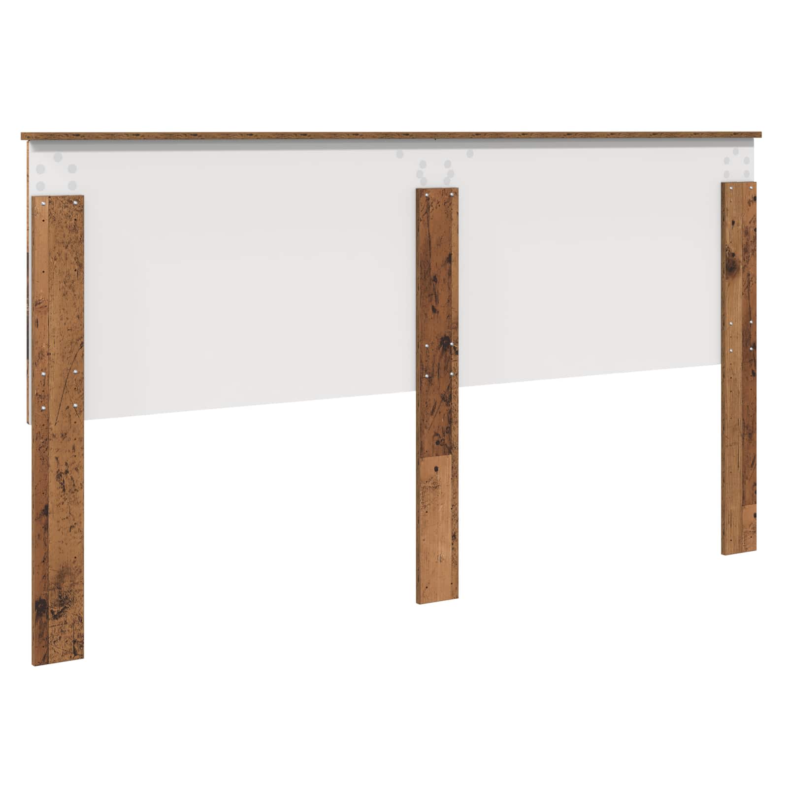 Hoofdbord met hoofdeinde Oud Hout 160 cm Bewerkt hout is nu te koop bij PeponiXL, paradijselijk wonen!