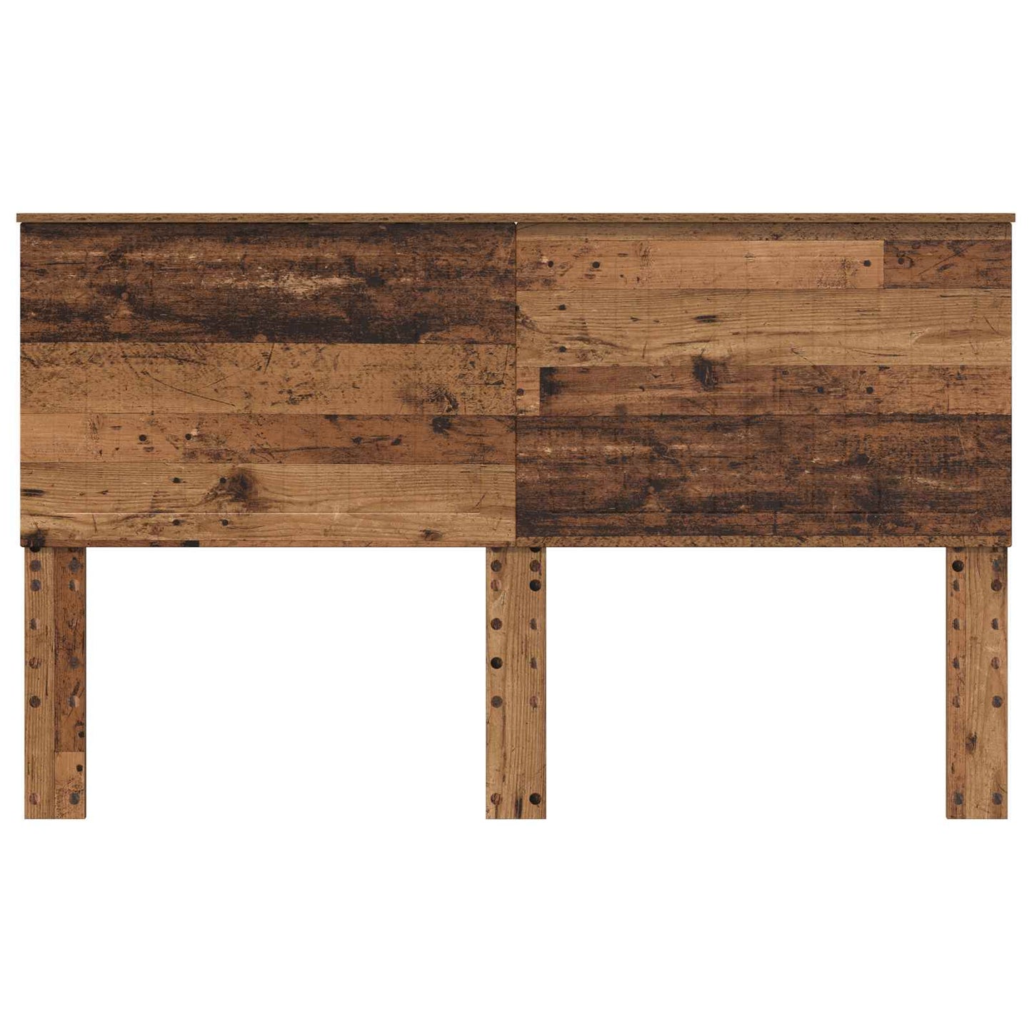 Hoofdbord met hoofdeinde Oud Hout 160 cm Bewerkt hout is nu te koop bij PeponiXL, paradijselijk wonen!