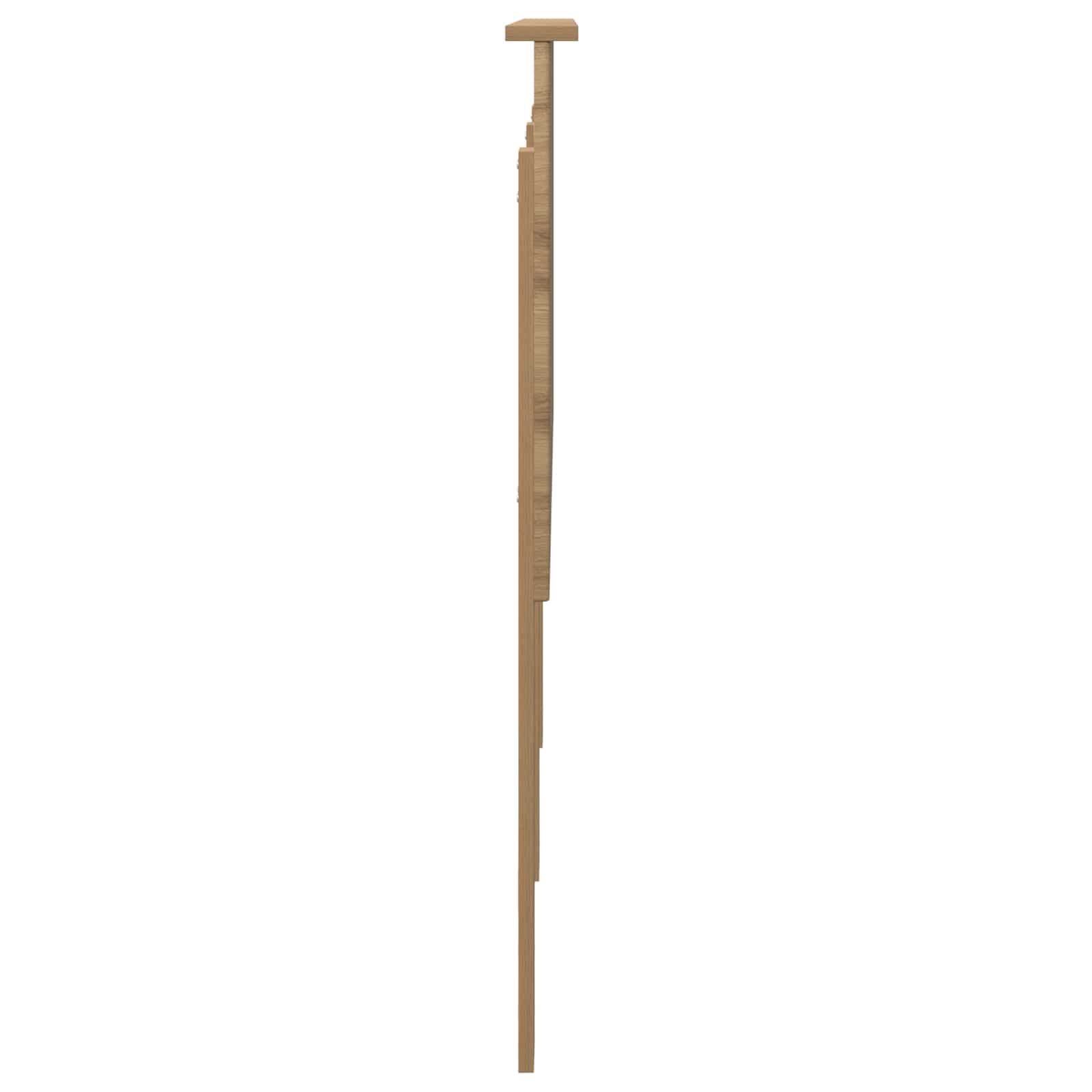 Hoofdbord met hoofdeinde Artisan Eiken 160 cm Bewerkt hout is nu te koop bij PeponiXL, paradijselijk wonen!