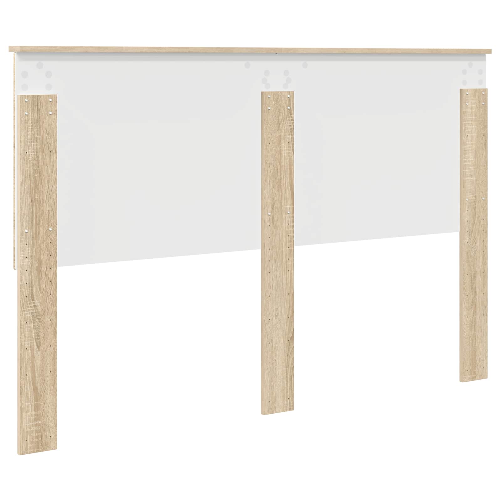 Hoofdbord met hoofdeinde Sonoma Eiken 150 cm Bewerkt hout is nu te koop bij PeponiXL, paradijselijk wonen!