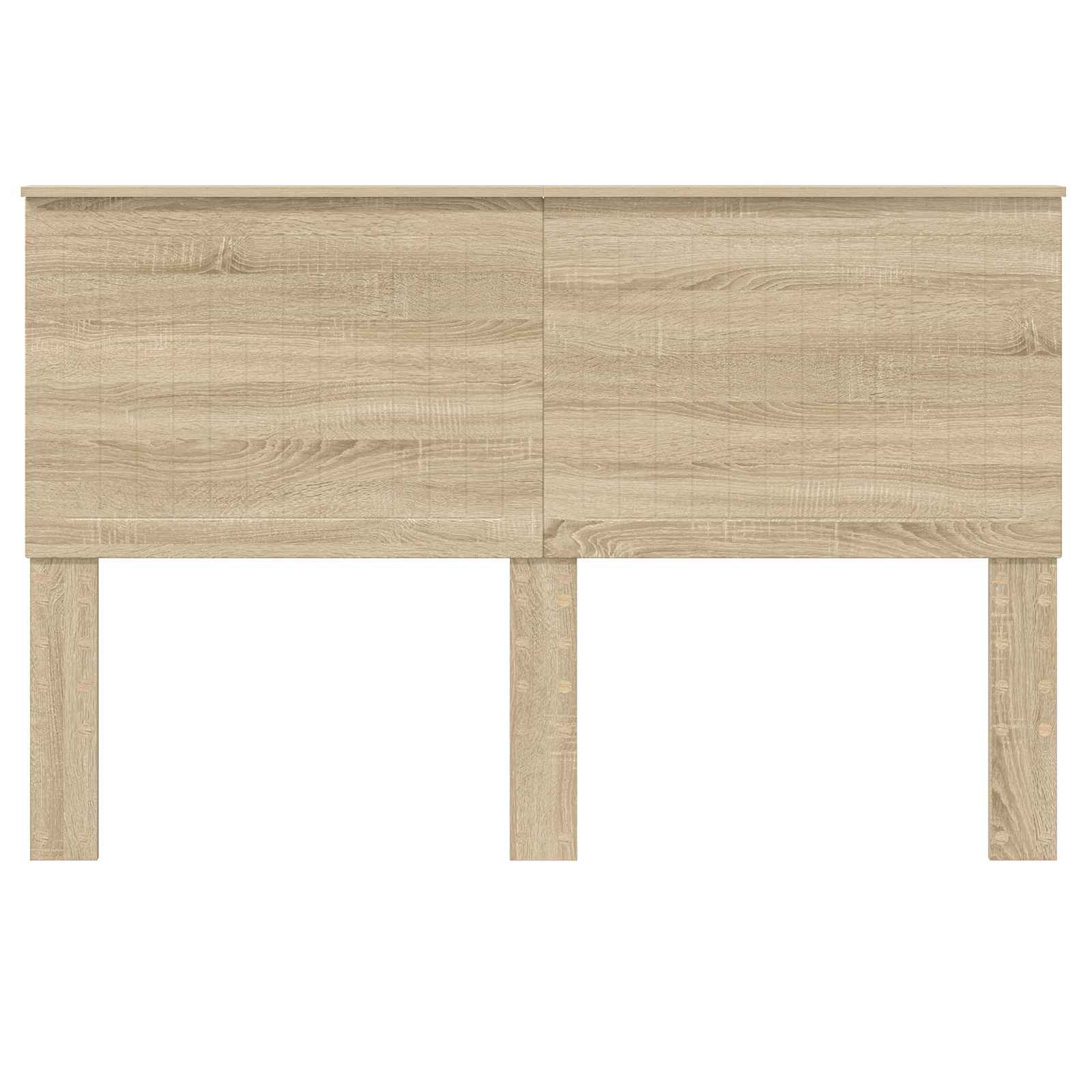 Hoofdbord met hoofdeinde Sonoma Eiken 150 cm Bewerkt hout is nu te koop bij PeponiXL, paradijselijk wonen!