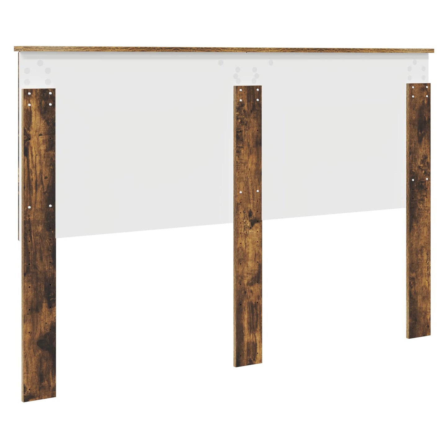 Hoofdbord met hoofdeinde Gerookt eiken 150 cm Bewerkt hout is nu te koop bij PeponiXL, paradijselijk wonen!
