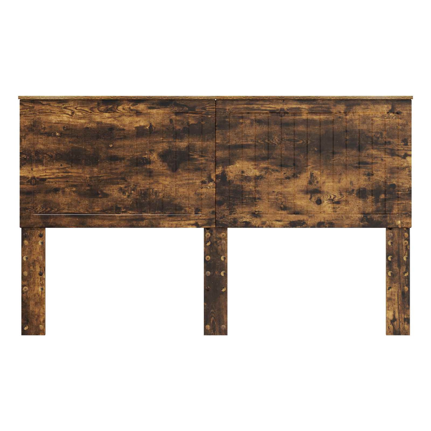 Hoofdbord met hoofdeinde Gerookt eiken 150 cm Bewerkt hout is nu te koop bij PeponiXL, paradijselijk wonen!