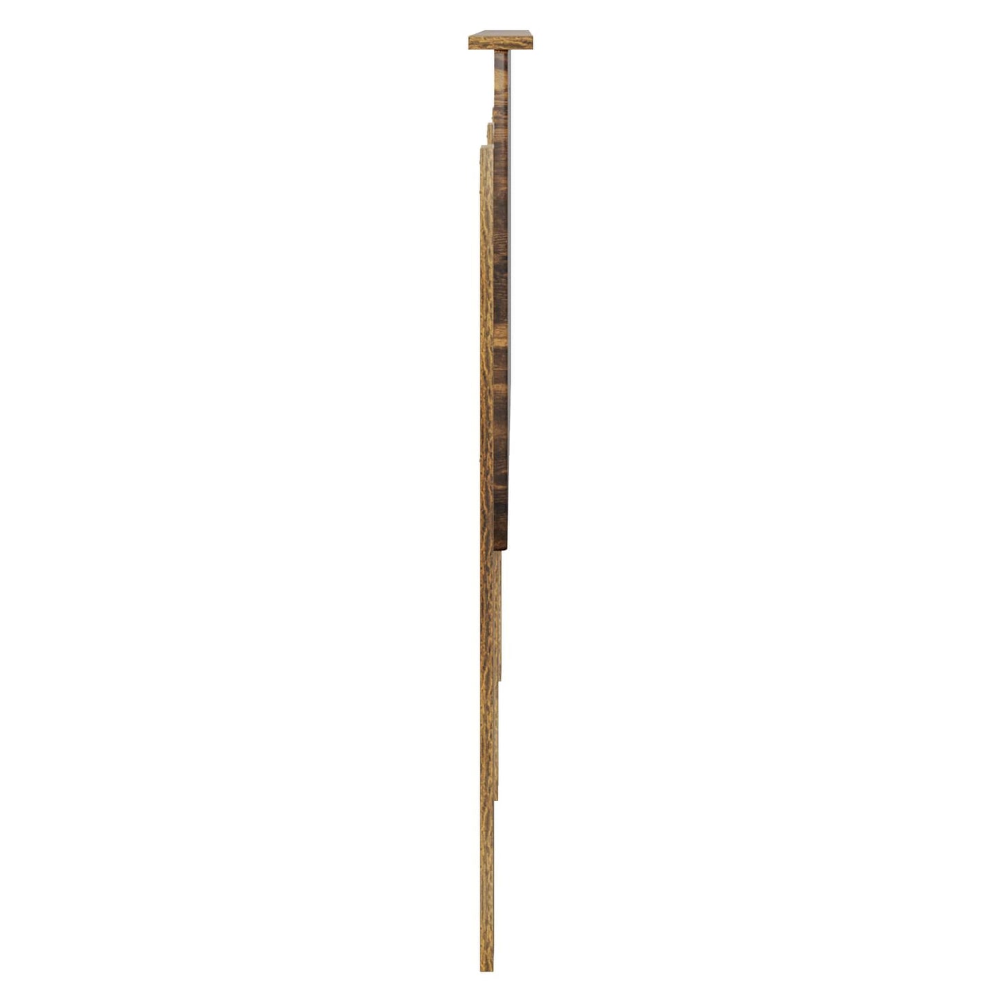 Hoofdbord met hoofdeinde Gerookt eiken 150 cm Bewerkt hout is nu te koop bij PeponiXL, paradijselijk wonen!