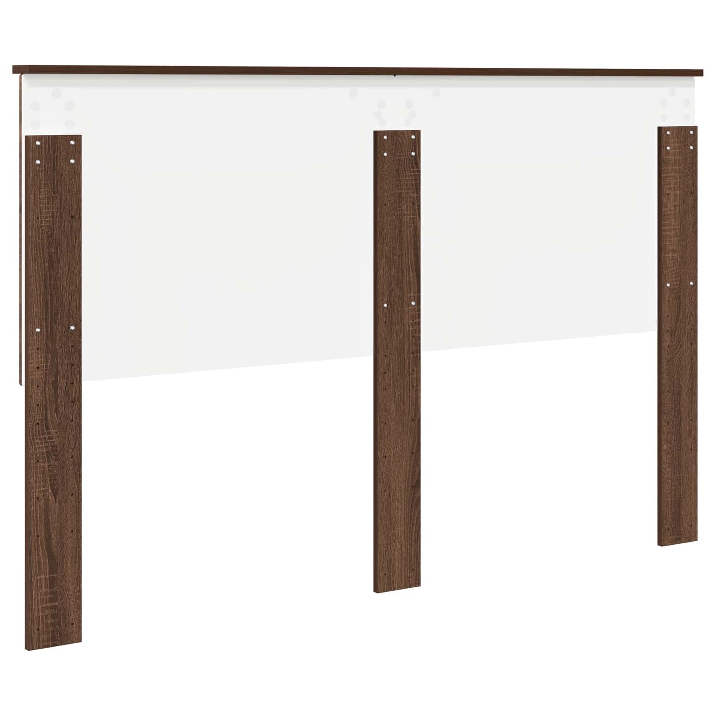 Hoofdbord met hoofdeinde Bruin Eiken 150 cm Bewerkt hout is nu te koop bij PeponiXL, paradijselijk wonen!