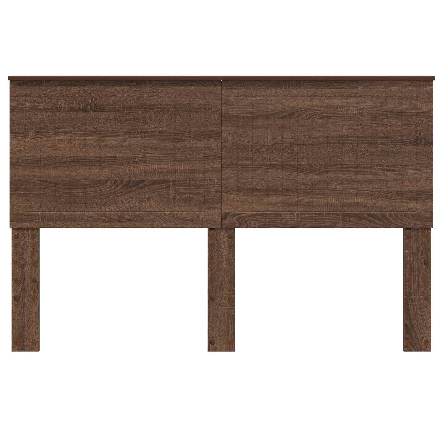 Hoofdbord met hoofdeinde Bruin Eiken 150 cm Bewerkt hout is nu te koop bij PeponiXL, paradijselijk wonen!