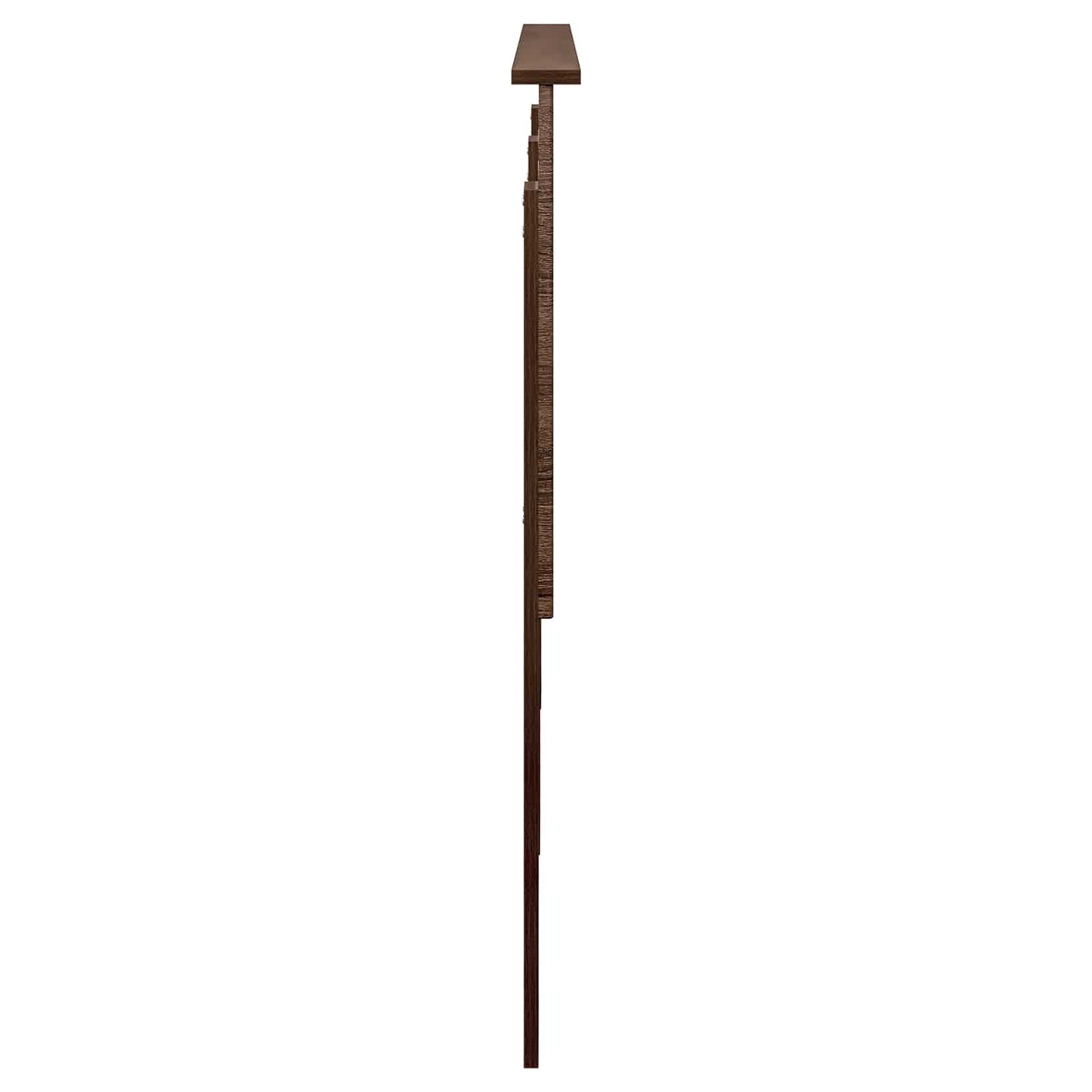 Hoofdbord met hoofdeinde Bruin Eiken 150 cm Bewerkt hout is nu te koop bij PeponiXL, paradijselijk wonen!