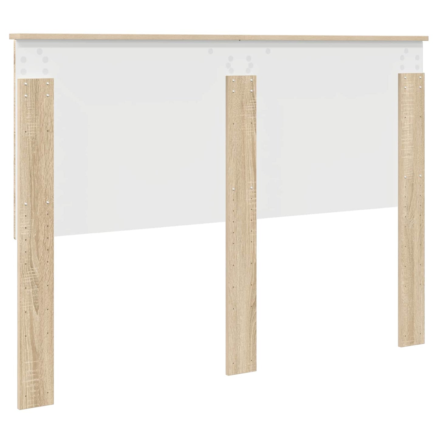 Hoofdbord met hoofdeinde Sonoma Eiken 140 cm Bewerkt hout is nu te koop bij PeponiXL, paradijselijk wonen!