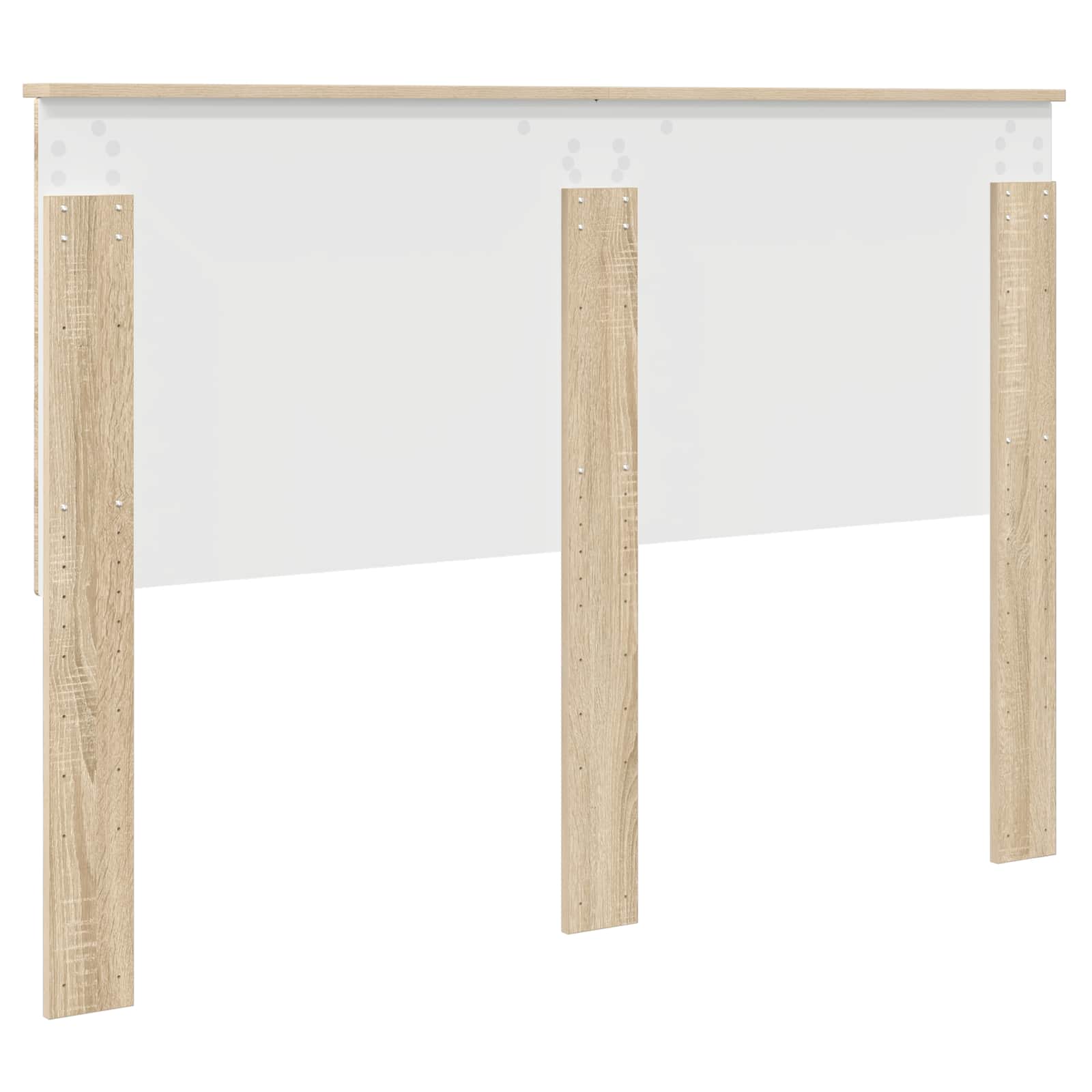 Hoofdbord met hoofdeinde Sonoma Eiken 140 cm Bewerkt hout is nu te koop bij PeponiXL, paradijselijk wonen!