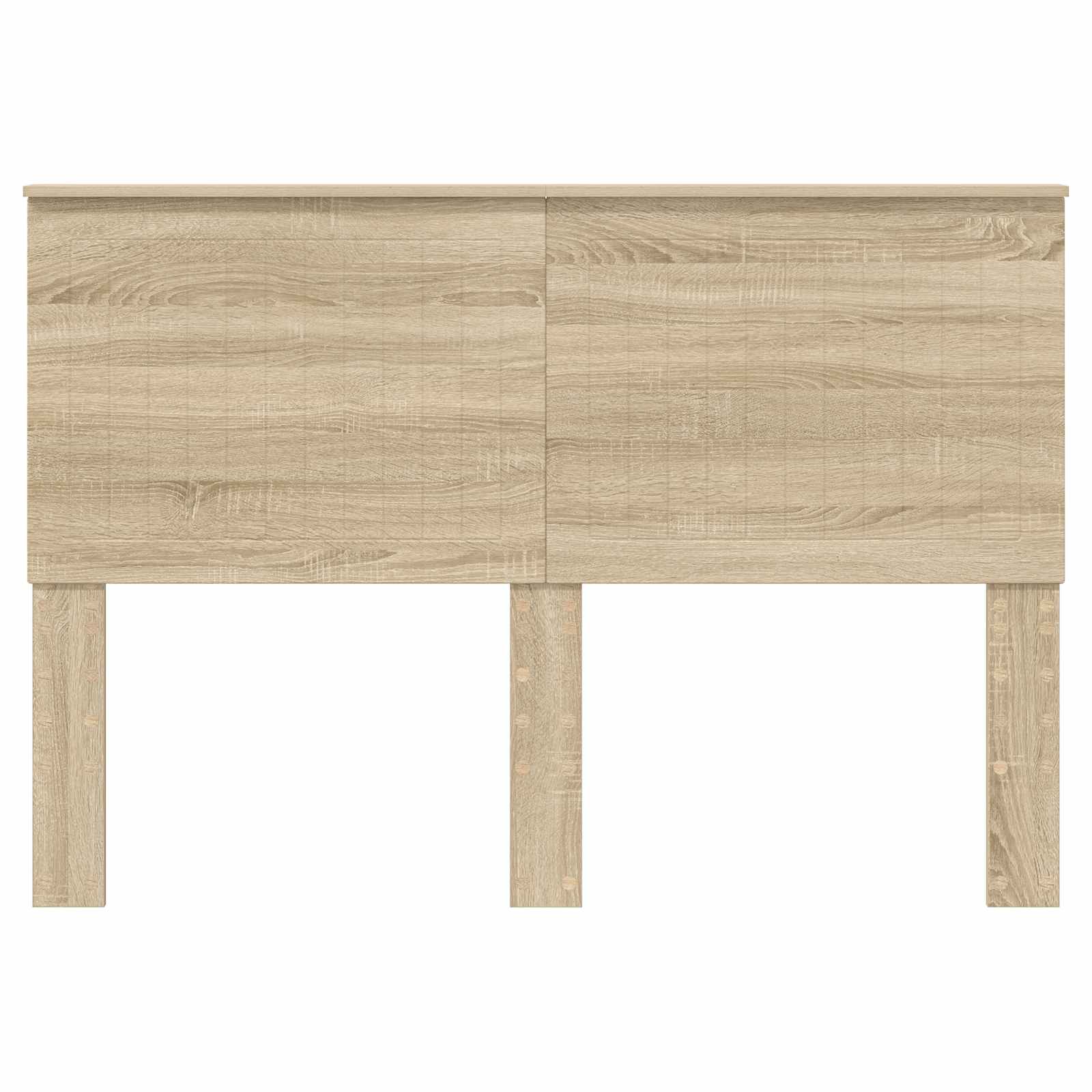 Hoofdbord met hoofdeinde Sonoma Eiken 140 cm Bewerkt hout is nu te koop bij PeponiXL, paradijselijk wonen!