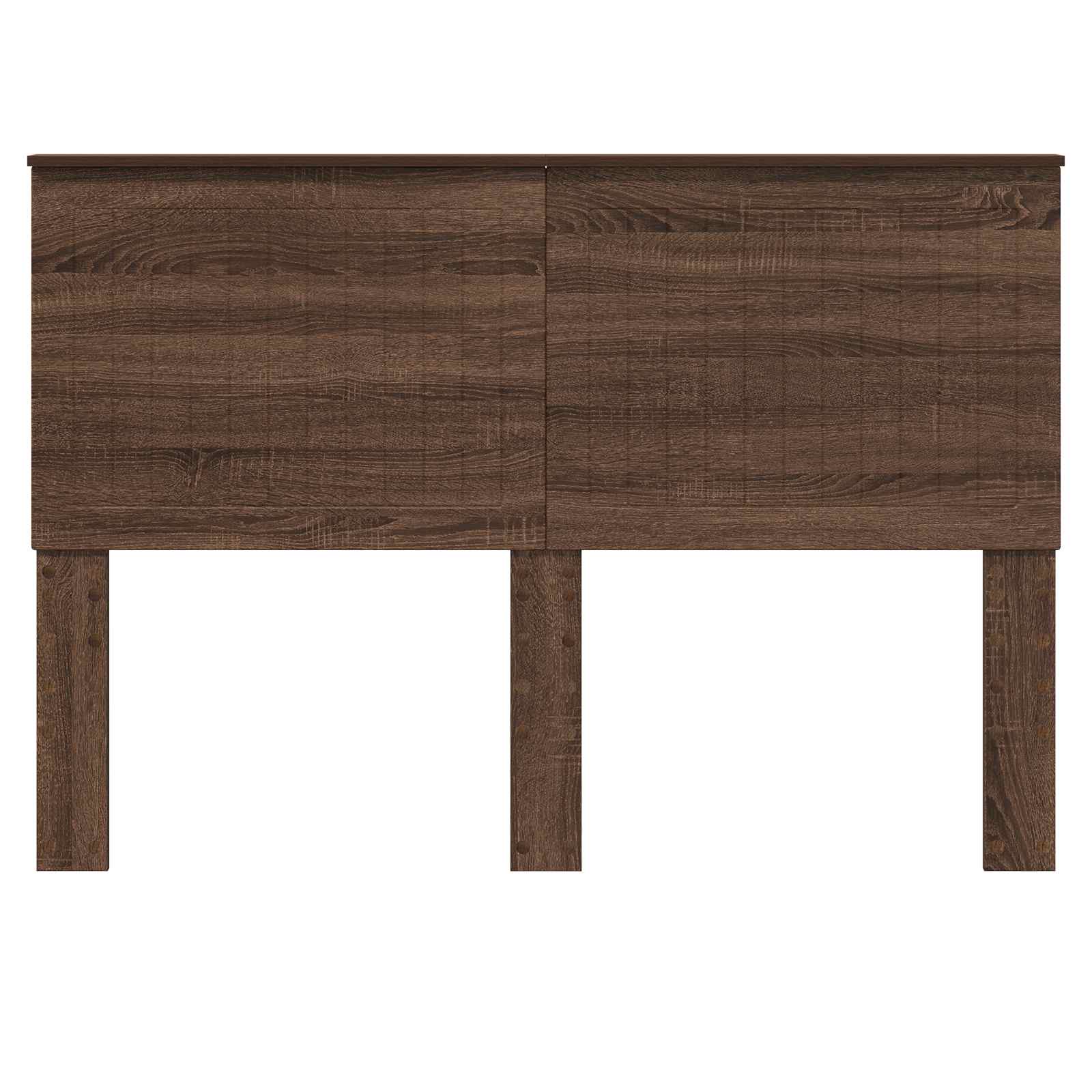 Hoofdbord met hoofdeinde Bruin Eiken 140 cm Bewerkt hout is nu te koop bij PeponiXL, paradijselijk wonen!