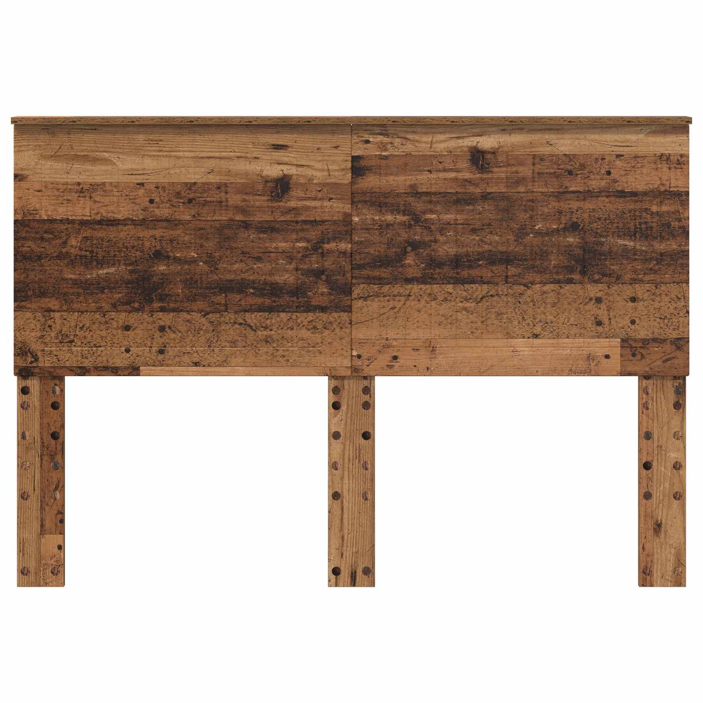 Hoofdbord met hoofdeinde Oud Hout 140 cm Bewerkt hout is nu te koop bij PeponiXL, paradijselijk wonen!