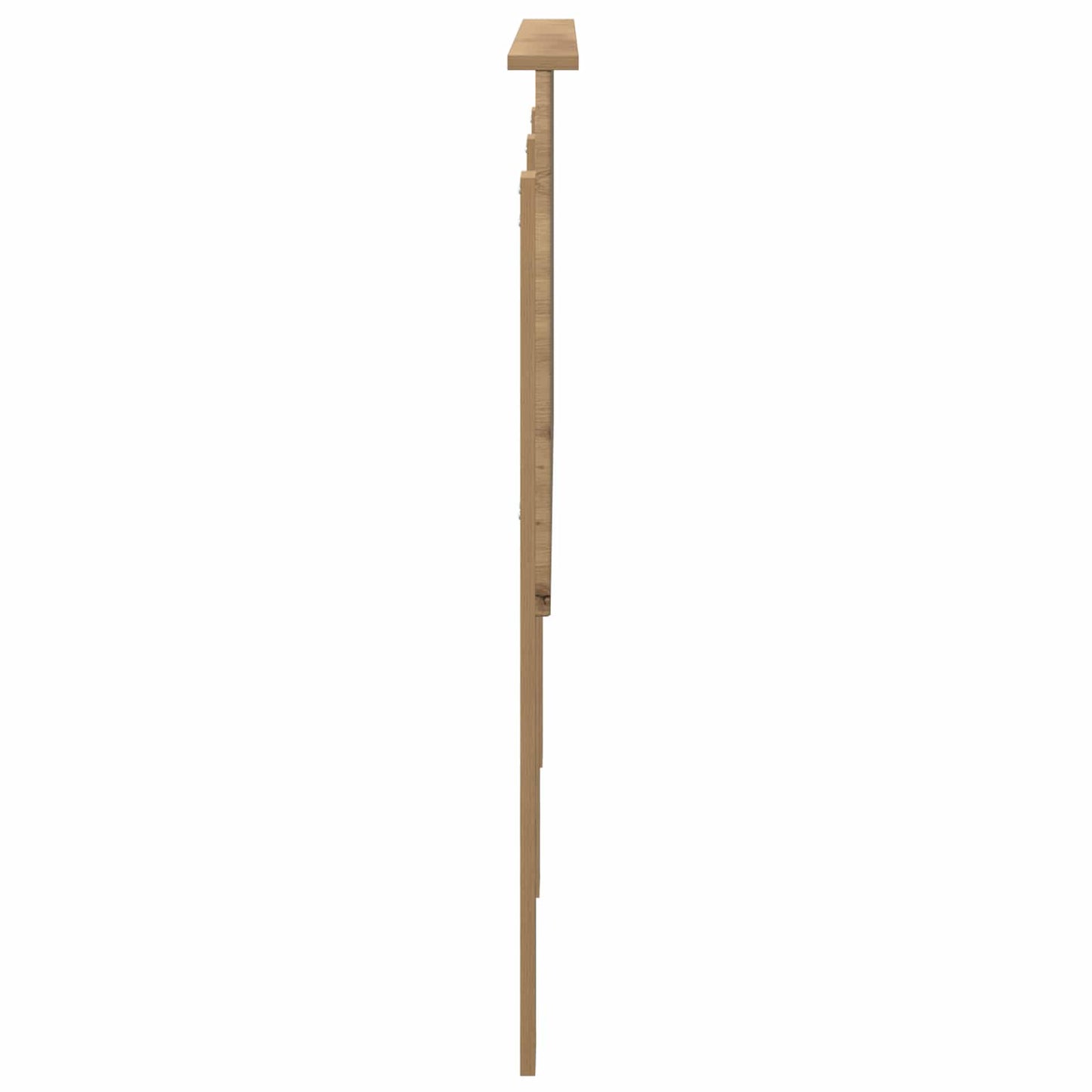 Hoofdbord met hoofdeinde Artisan Eiken 140 cm Bewerkt hout is nu te koop bij PeponiXL, paradijselijk wonen!