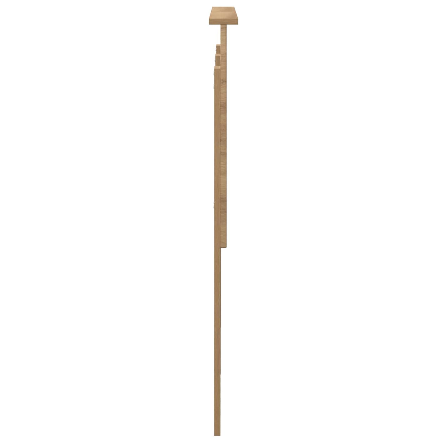 Hoofdbord met hoofdeinde Artisan Eiken 135 cm Bewerkt hout is nu te koop bij PeponiXL, paradijselijk wonen!