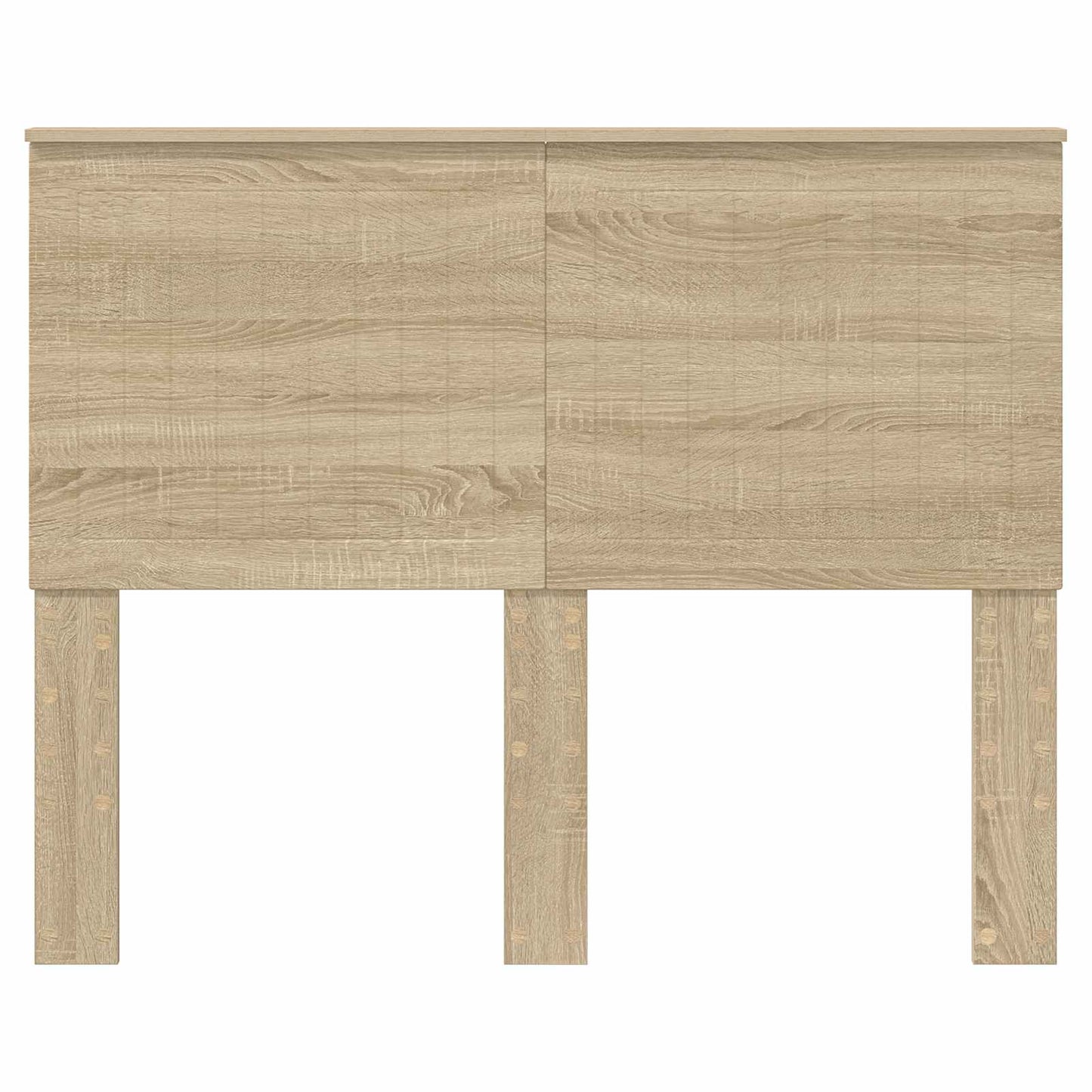 Hoofdbord met hoofdeinde Sonoma Eiken 120 cm Bewerkt hout is nu te koop bij PeponiXL, paradijselijk wonen!