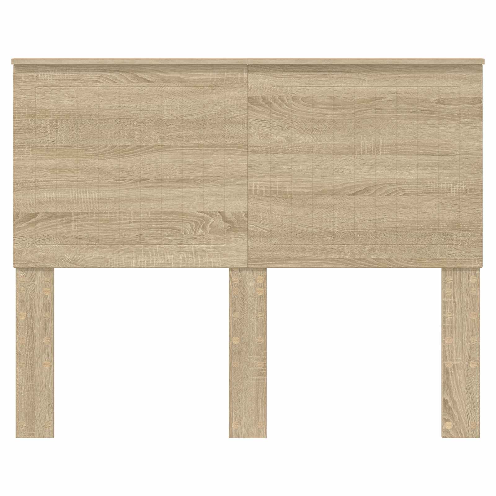 Hoofdbord met hoofdeinde Sonoma Eiken 120 cm Bewerkt hout is nu te koop bij PeponiXL, paradijselijk wonen!