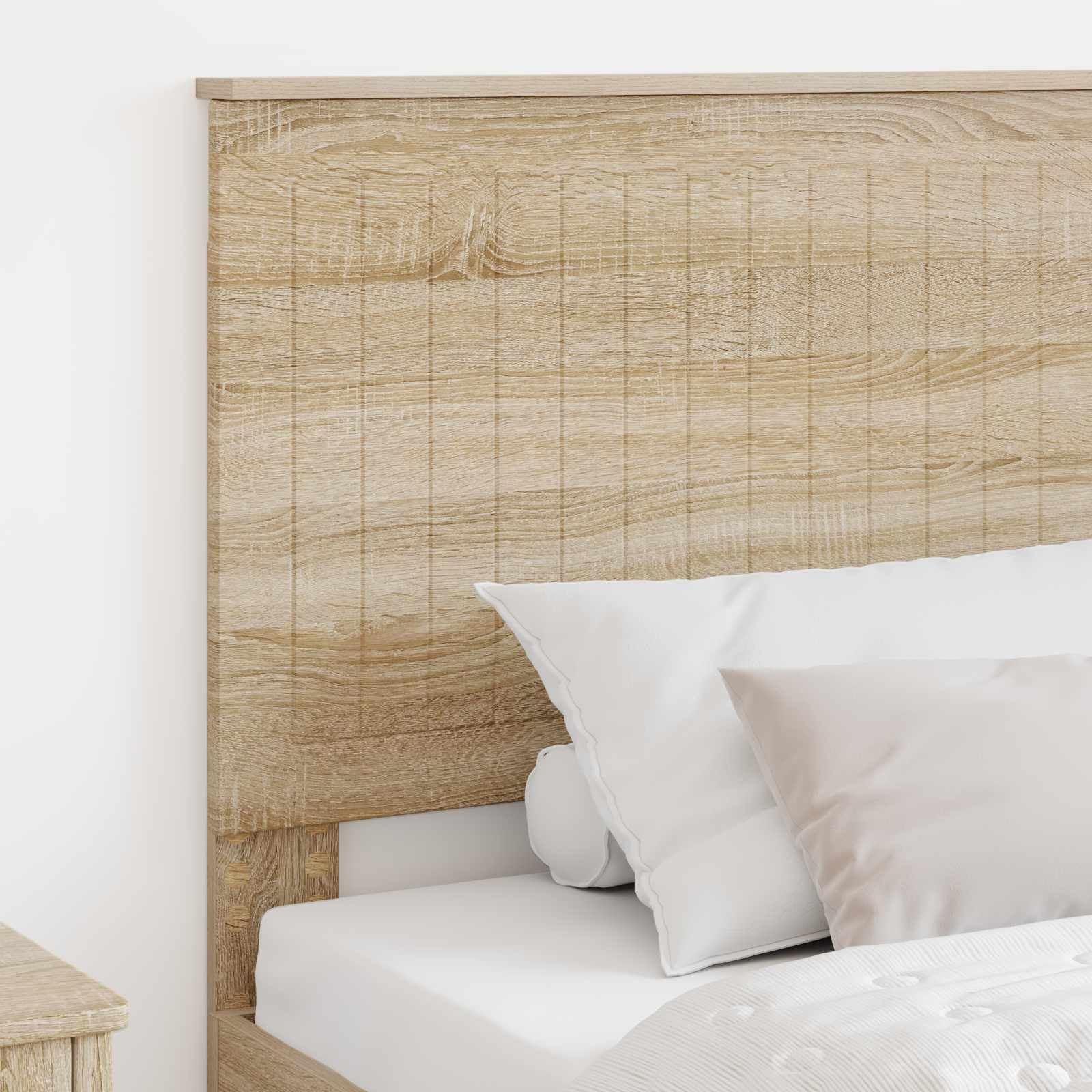 Hoofdbord met hoofdeinde Sonoma Eiken 100 cm Bewerkt hout is nu te koop bij PeponiXL, paradijselijk wonen!