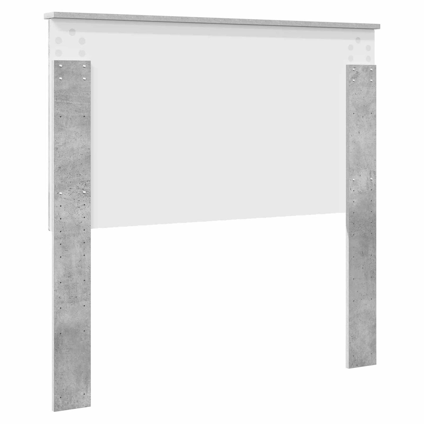 Hoofdbord met hoofdeinde Beton Grijs 100 cm Bewerkt hout is nu te koop bij PeponiXL, paradijselijk wonen!