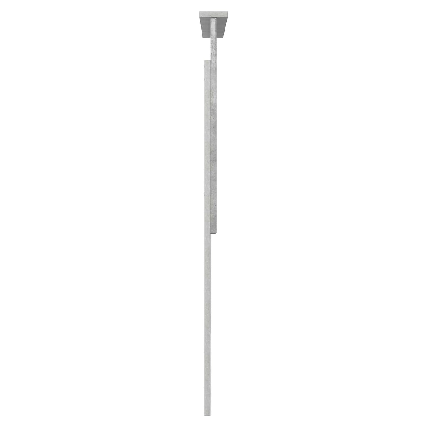 Hoofdbord met hoofdeinde Beton Grijs 100 cm Bewerkt hout is nu te koop bij PeponiXL, paradijselijk wonen!