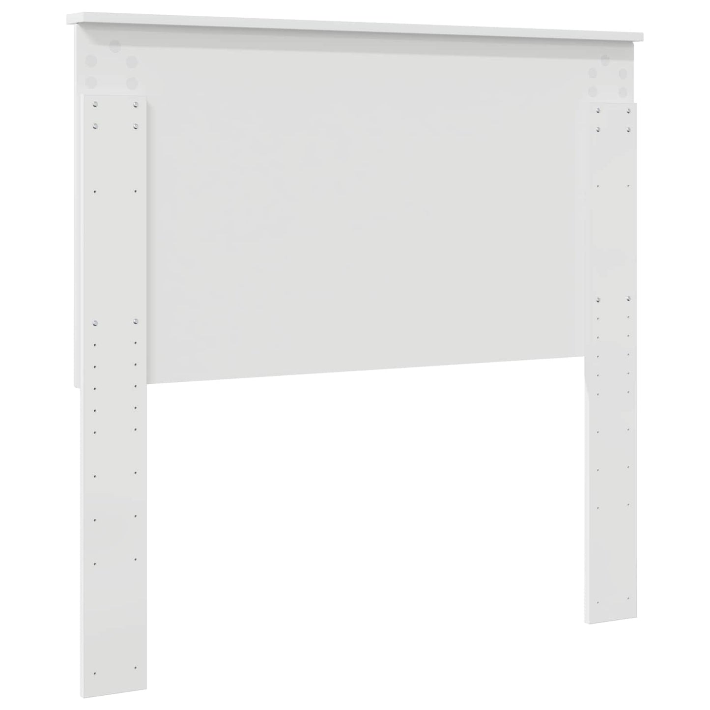 Hoofdbord met hoofdeinde Glanzend Wit 100 cm Bewerkt hout is nu te koop bij PeponiXL, paradijselijk wonen!