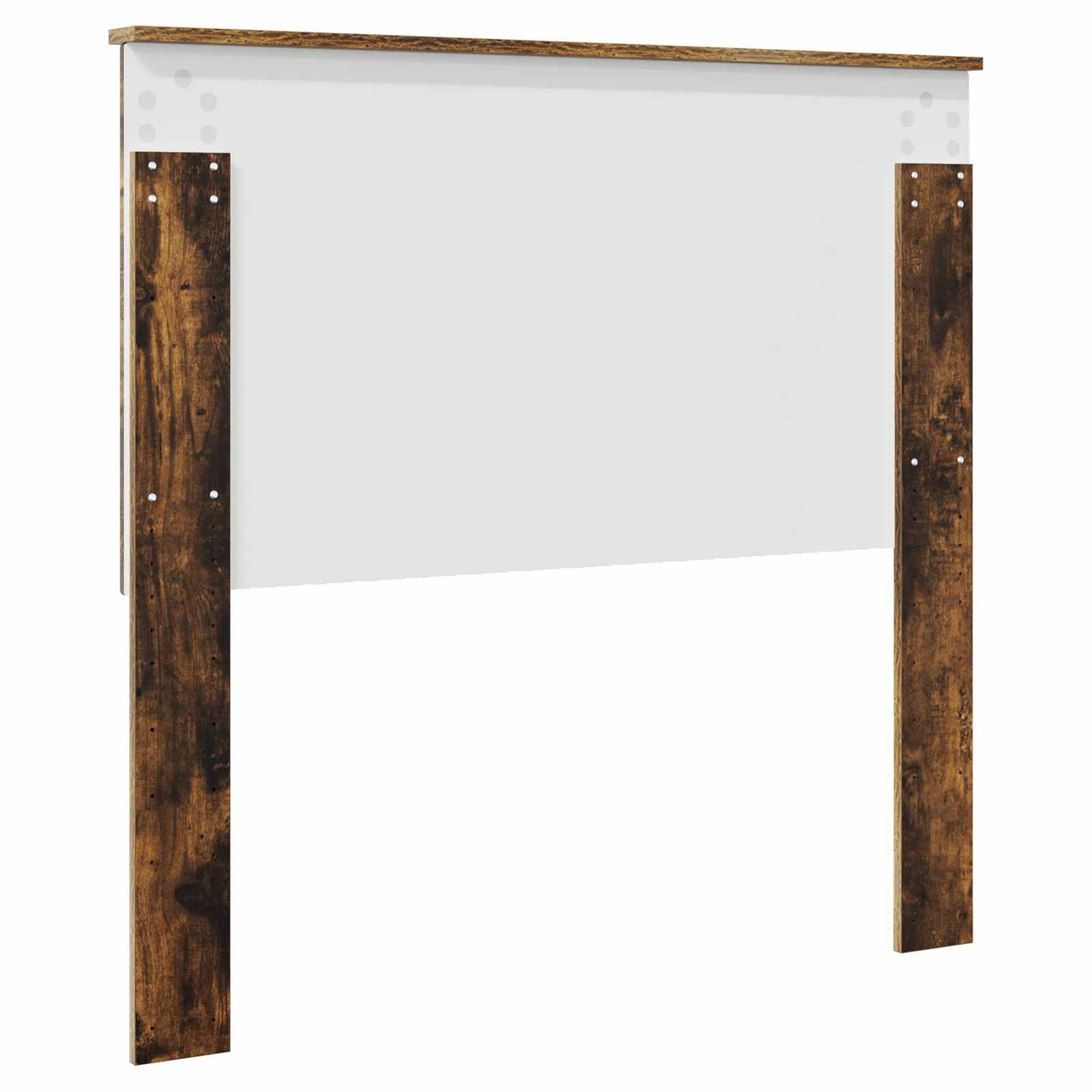 Hoofdbord met hoofdeinde Gerookt eiken 100 cm Bewerkt hout is nu te koop bij PeponiXL, paradijselijk wonen!