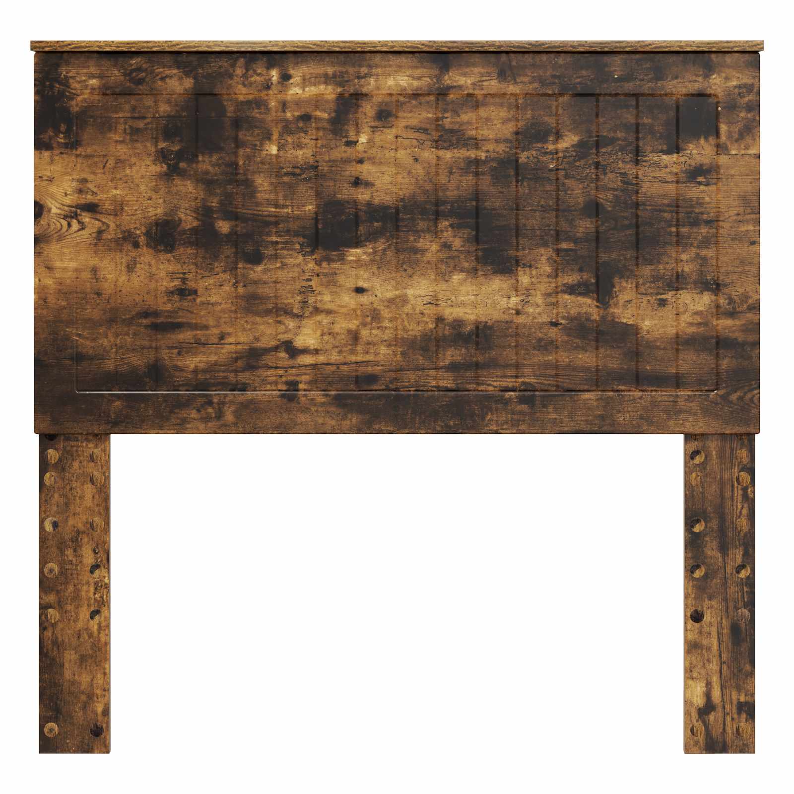 Hoofdbord met hoofdeinde Gerookt eiken 100 cm Bewerkt hout is nu te koop bij PeponiXL, paradijselijk wonen!