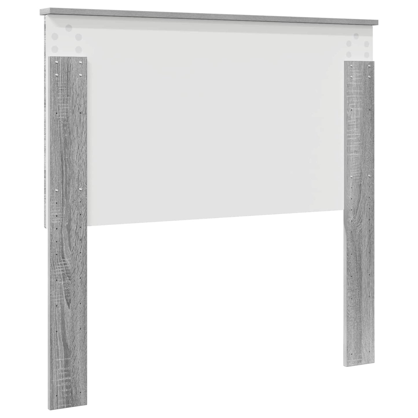 Hoofdbord met hoofdeinde Grijs Sonoma 100 cm Bewerkt hout is nu te koop bij PeponiXL, paradijselijk wonen!