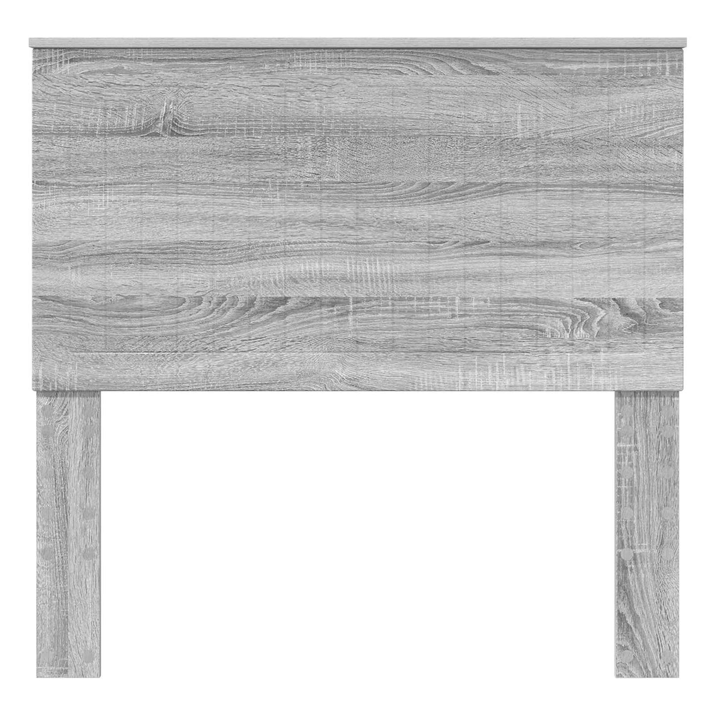 Hoofdbord met hoofdeinde Grijs Sonoma 100 cm Bewerkt hout is nu te koop bij PeponiXL, paradijselijk wonen!
