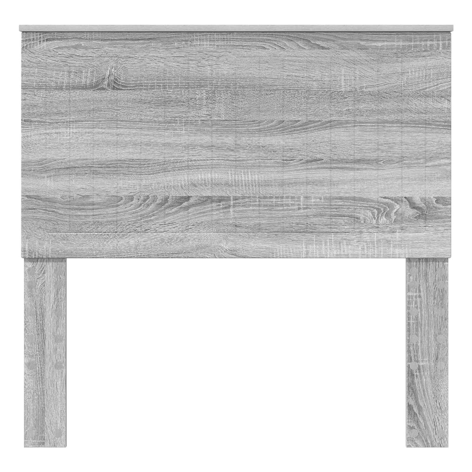 Hoofdbord met hoofdeinde Grijs Sonoma 100 cm Bewerkt hout is nu te koop bij PeponiXL, paradijselijk wonen!