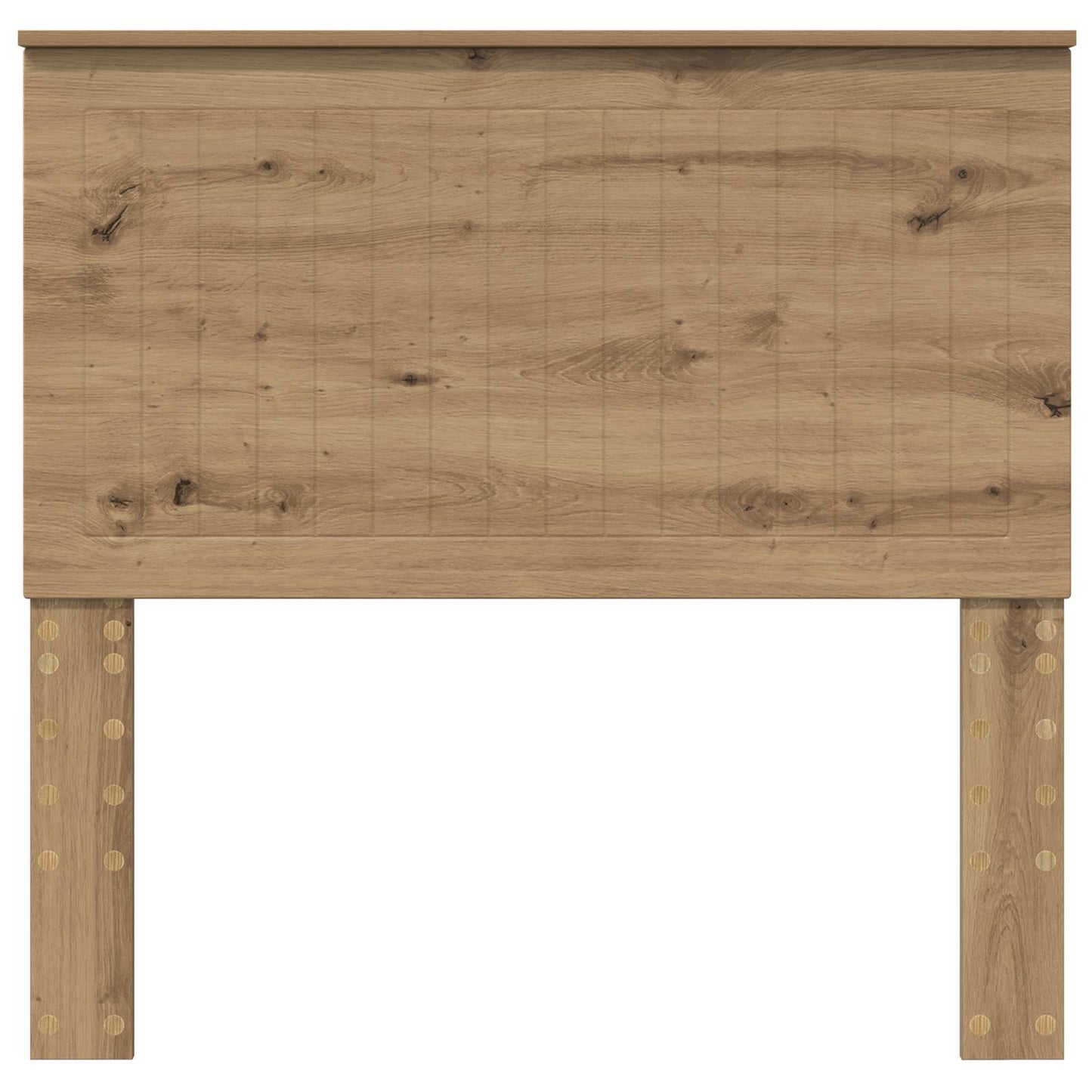 Hoofdbord met hoofdeinde Artisan Eiken 100 cm Bewerkt hout is nu te koop bij PeponiXL, paradijselijk wonen!