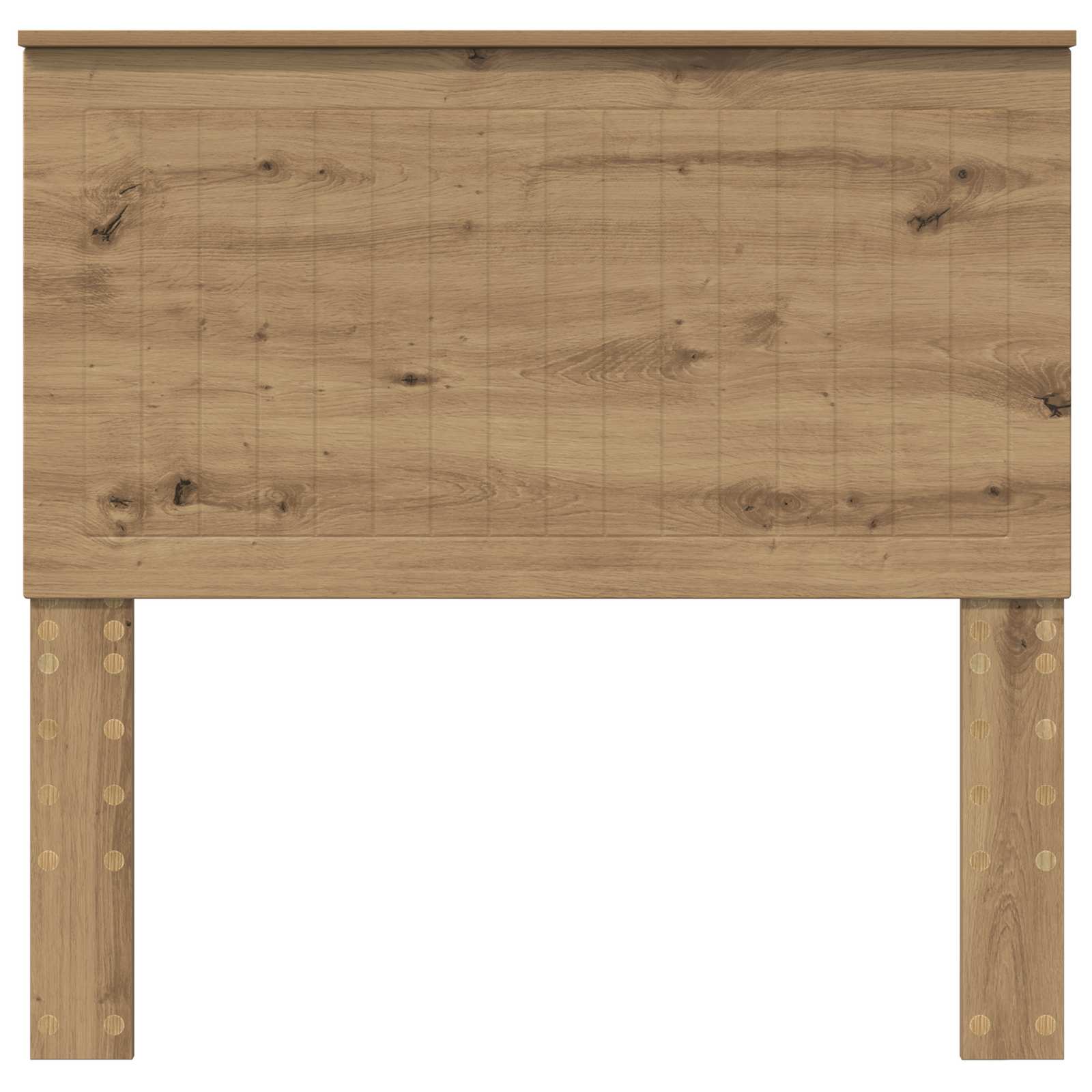 Hoofdbord met hoofdeinde Artisan Eiken 100 cm Bewerkt hout is nu te koop bij PeponiXL, paradijselijk wonen!