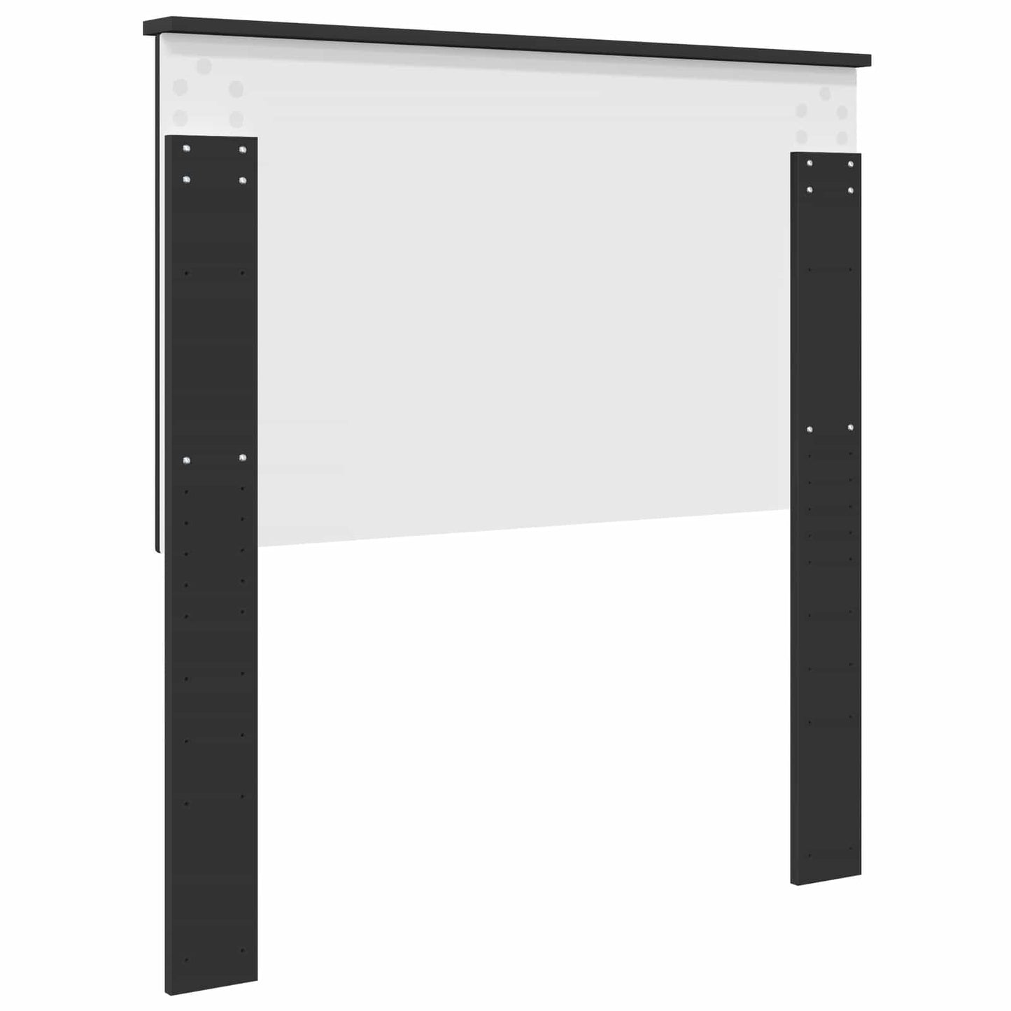 Hoofdbord met hoofdeinde Zwart Eiken 90 cm Bewerkt hout is nu te koop bij PeponiXL, paradijselijk wonen!
