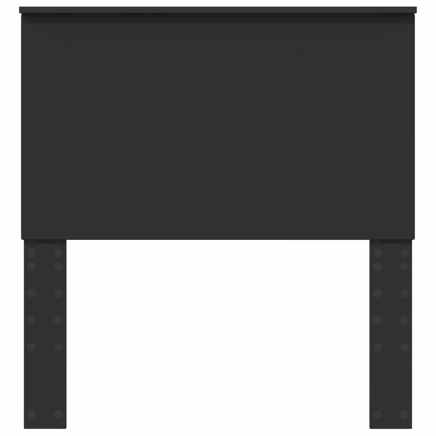 Hoofdbord met hoofdeinde Zwart Eiken 90 cm Bewerkt hout is nu te koop bij PeponiXL, paradijselijk wonen!