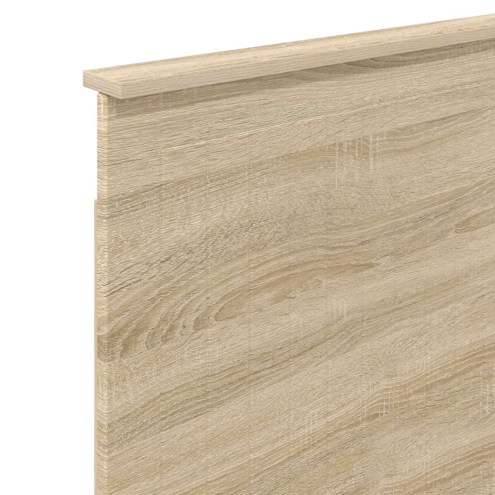 Hoofdbord met hoofdeinde Sonoma Eiken 90 cm Bewerkt hout is nu te koop bij PeponiXL, paradijselijk wonen!