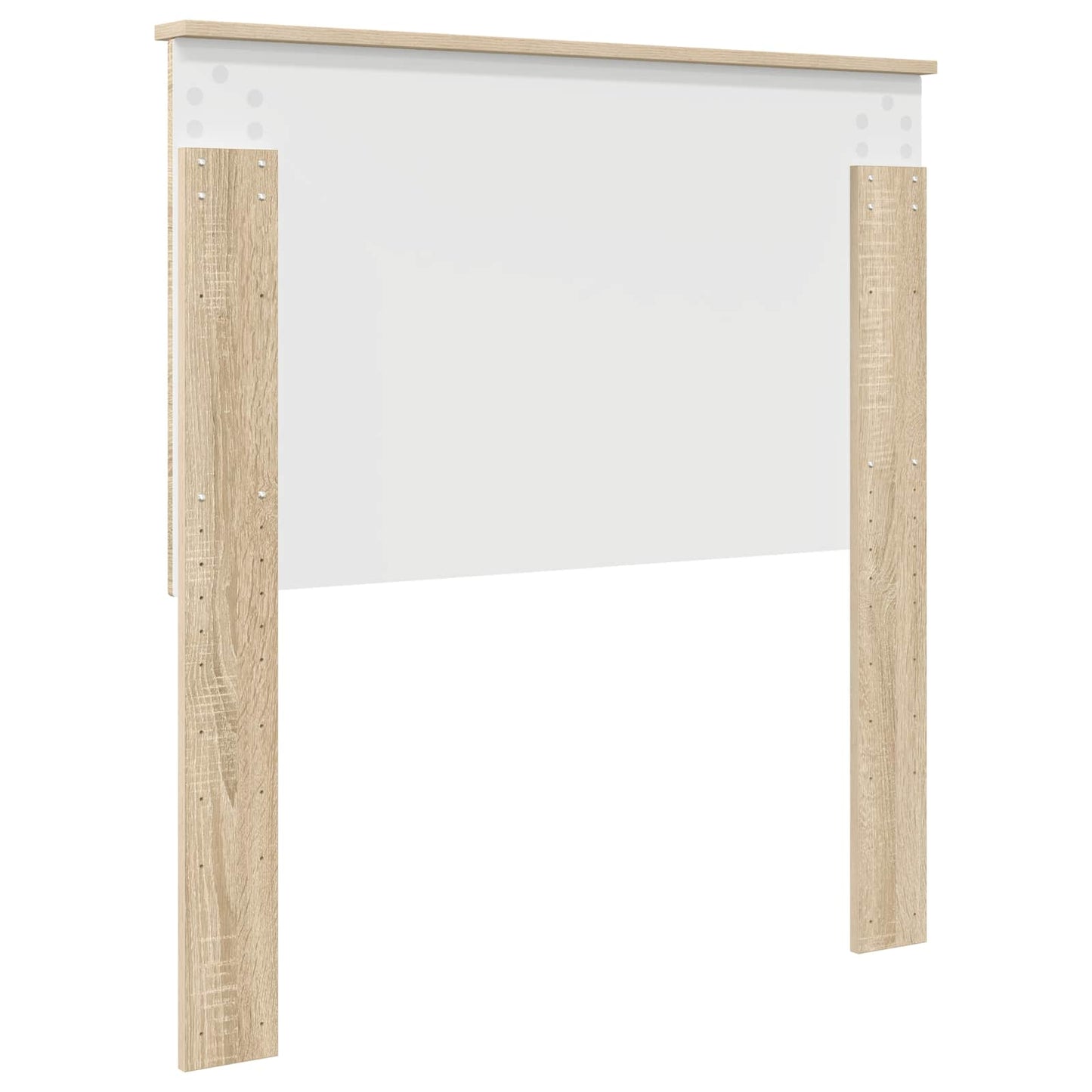 Hoofdbord met hoofdeinde Sonoma Eiken 90 cm Bewerkt hout is nu te koop bij PeponiXL, paradijselijk wonen!