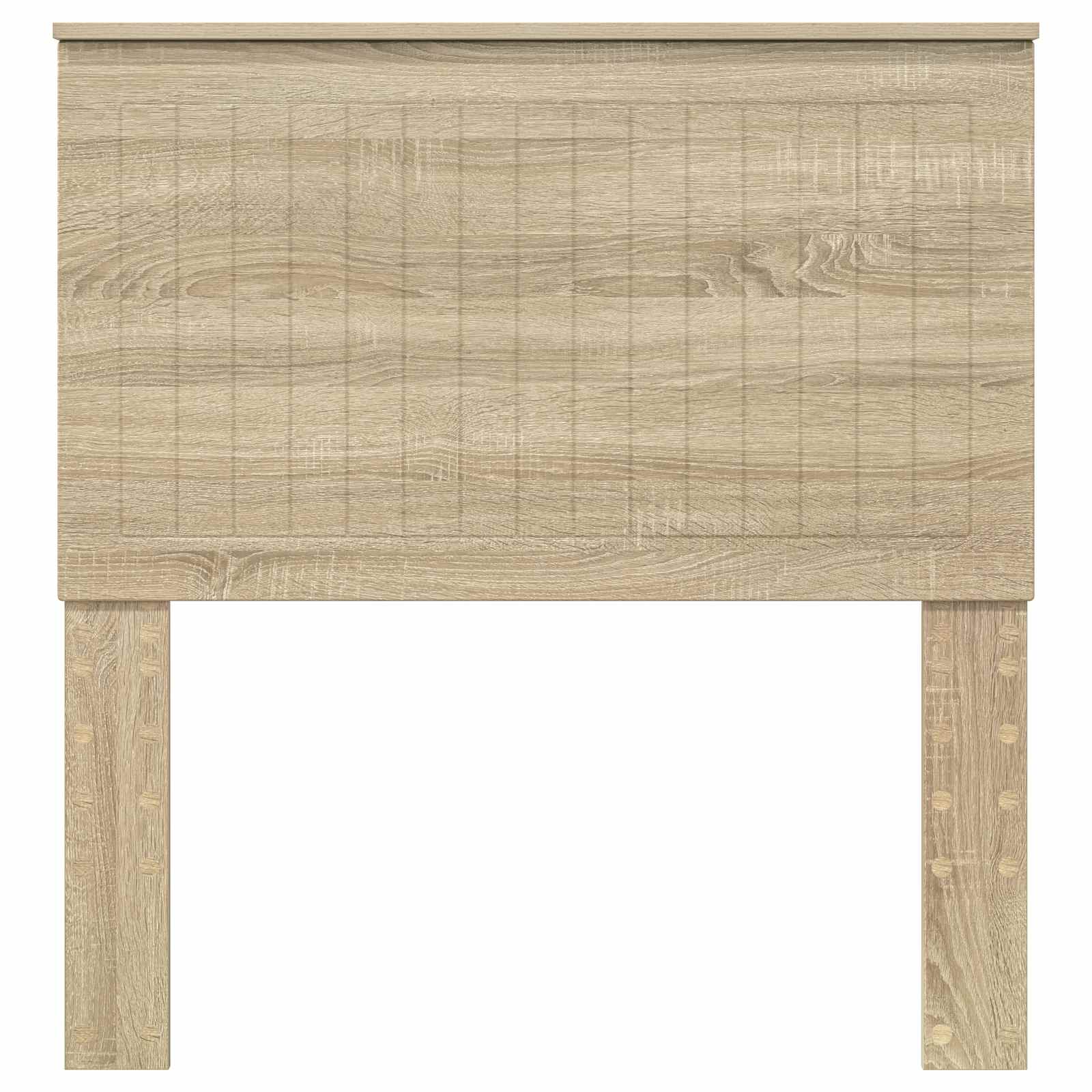 Hoofdbord met hoofdeinde Sonoma Eiken 90 cm Bewerkt hout is nu te koop bij PeponiXL, paradijselijk wonen!