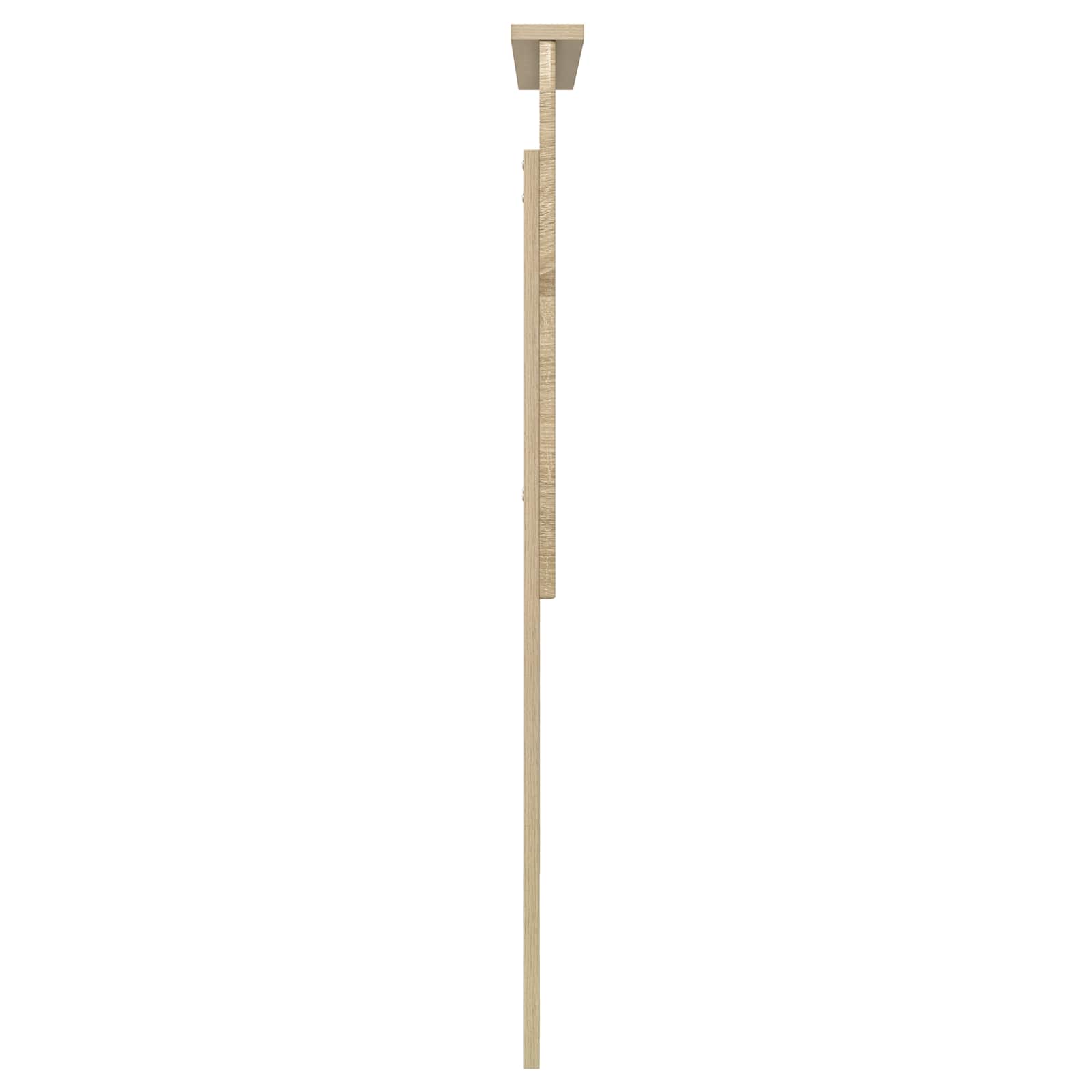 Hoofdbord met hoofdeinde Sonoma Eiken 90 cm Bewerkt hout is nu te koop bij PeponiXL, paradijselijk wonen!