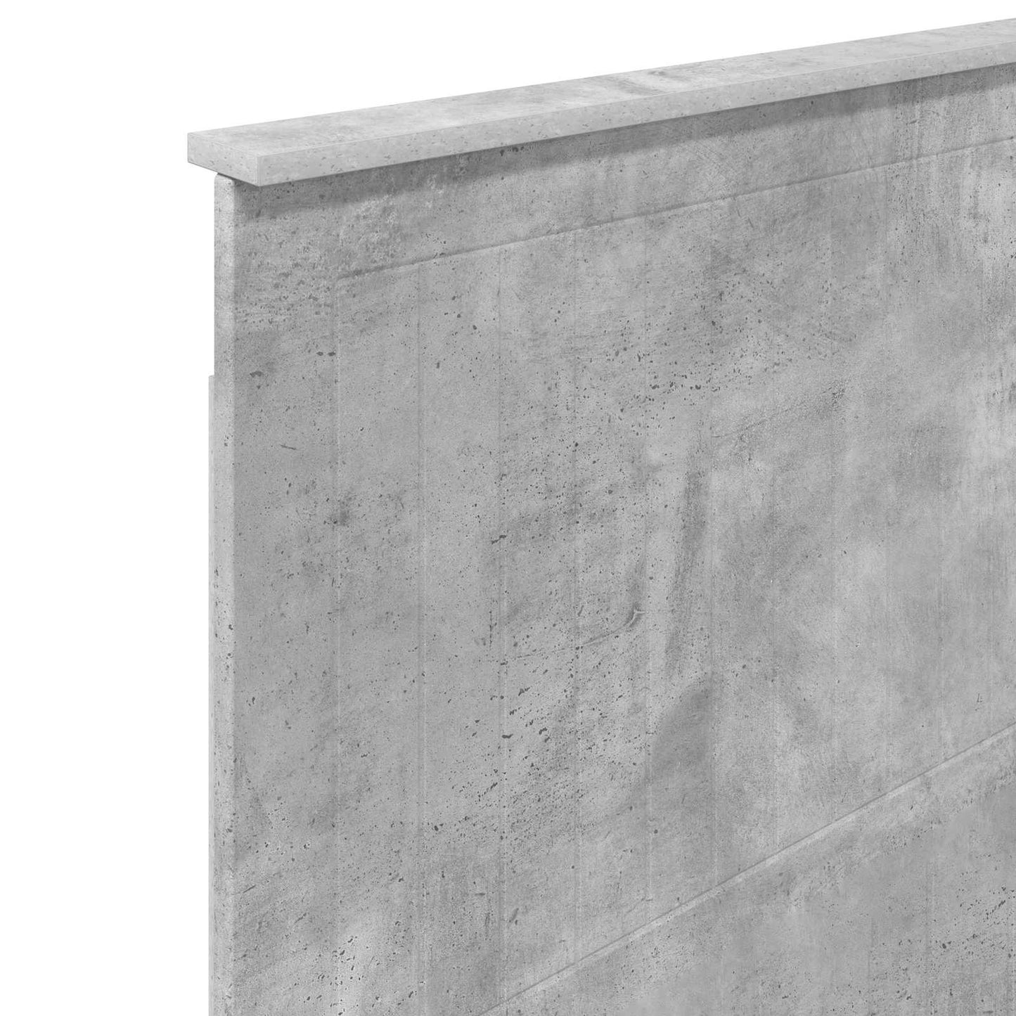 Hoofdbord met hoofdeinde Beton Grijs 90 cm Bewerkt hout is nu te koop bij PeponiXL, paradijselijk wonen!