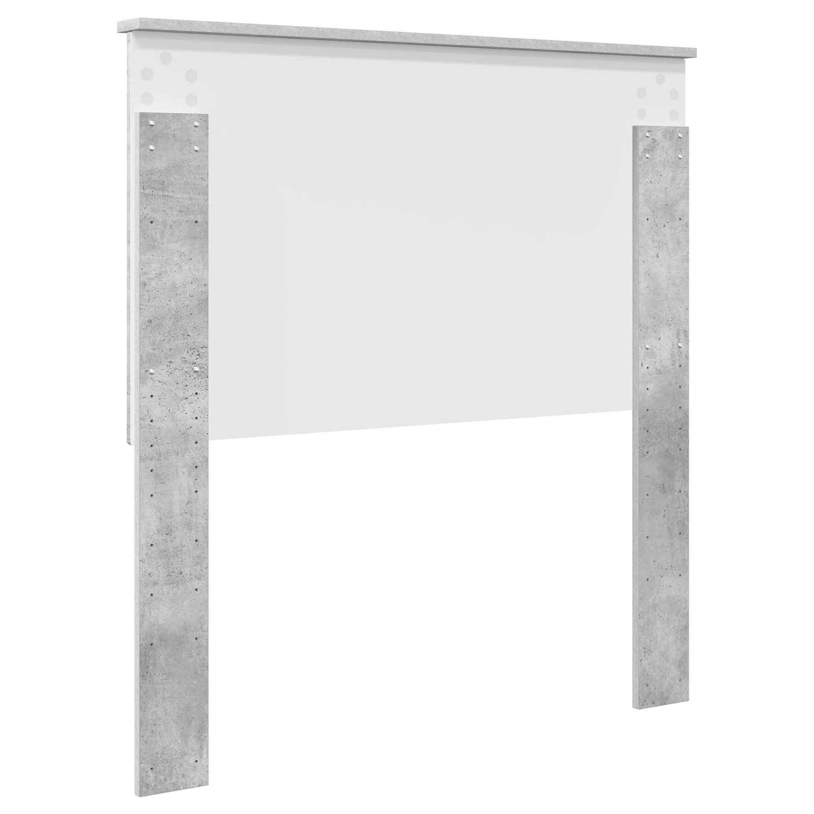 Hoofdbord met hoofdeinde Beton Grijs 90 cm Bewerkt hout is nu te koop bij PeponiXL, paradijselijk wonen!
